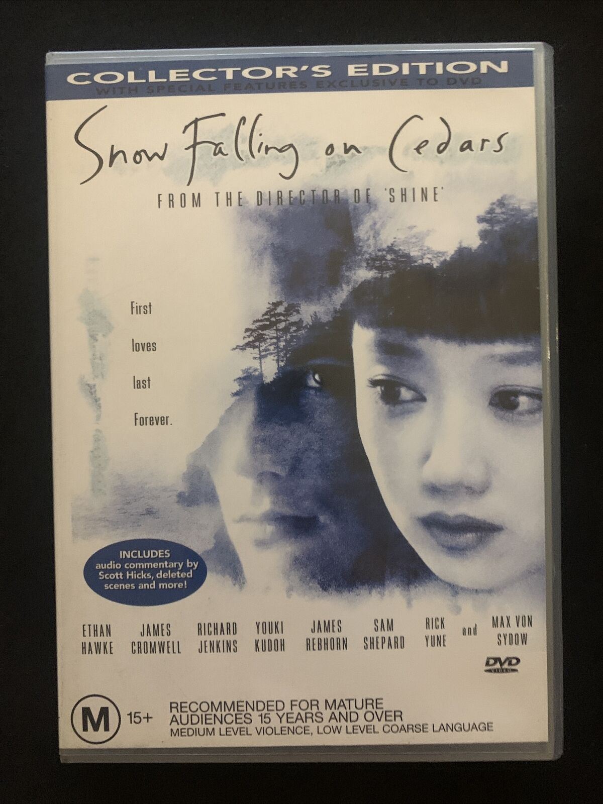 Snow Falling On Cedars - Collector's Edition (DVD, 1999) Region 4