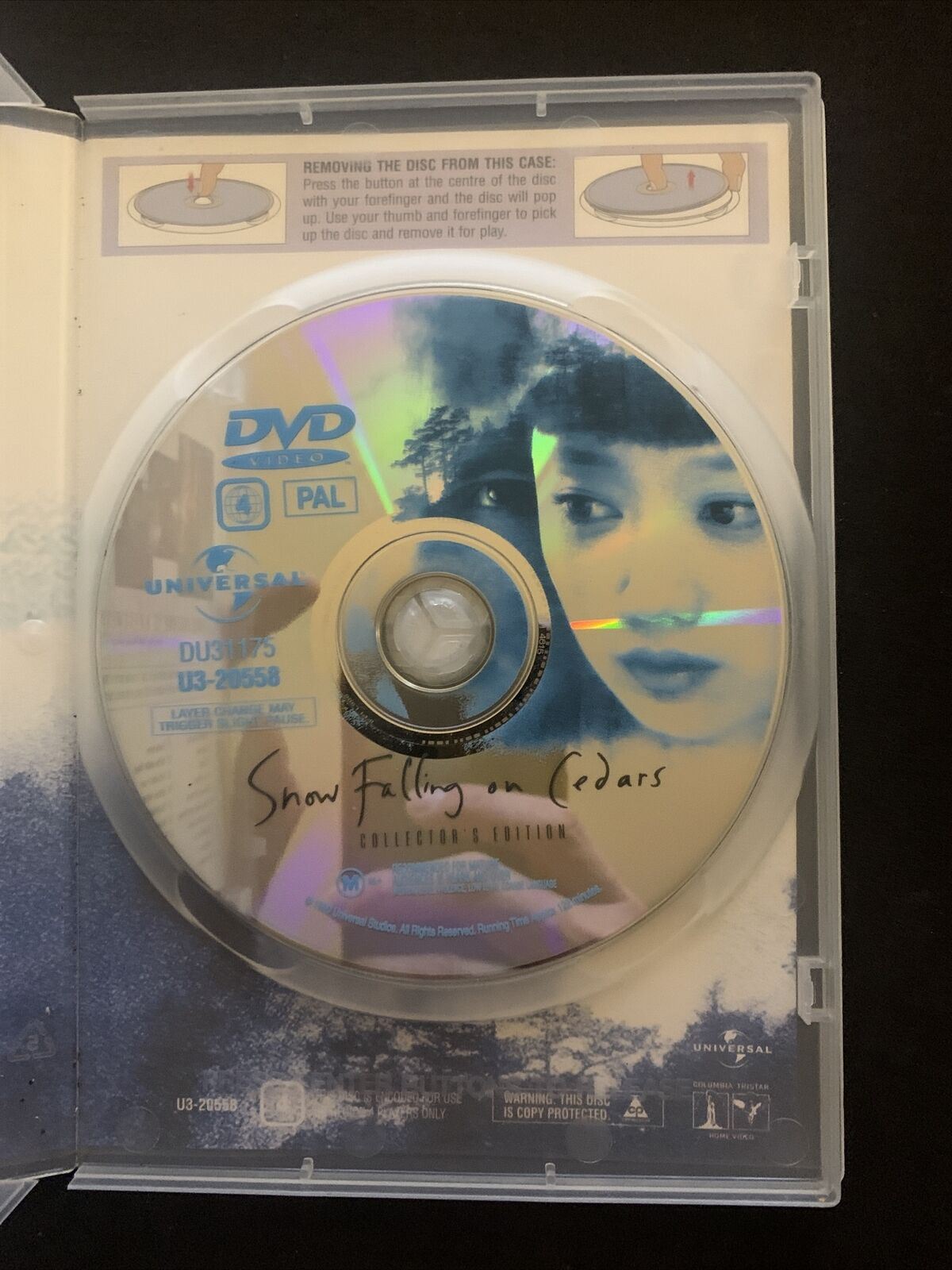 Snow Falling On Cedars - Collector's Edition (DVD, 1999) Region 4