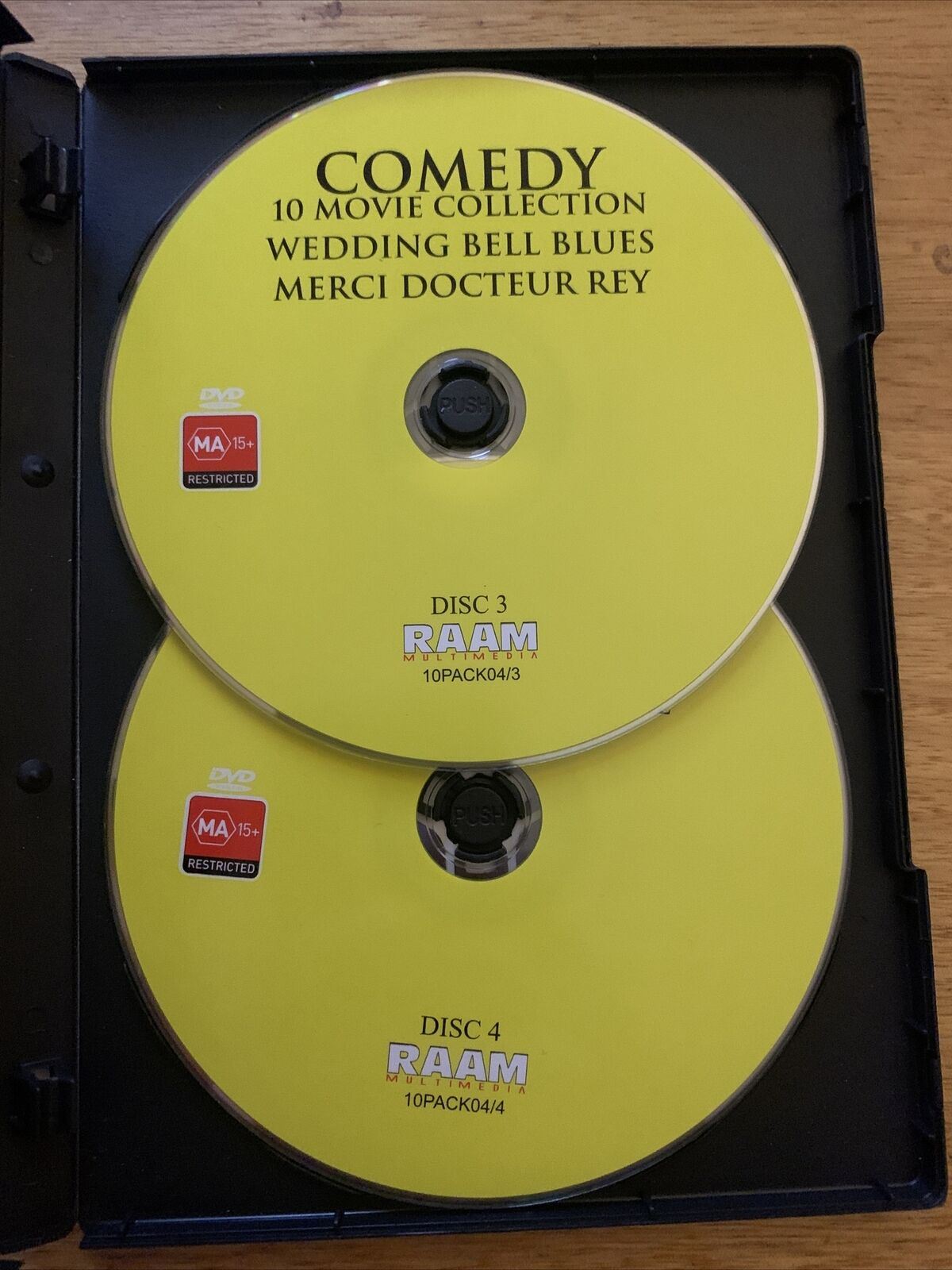 10 Movie Comedy DVD. One Hell Of A Guy/High Frequency/Lucky 13/OK Garage/Bruno..