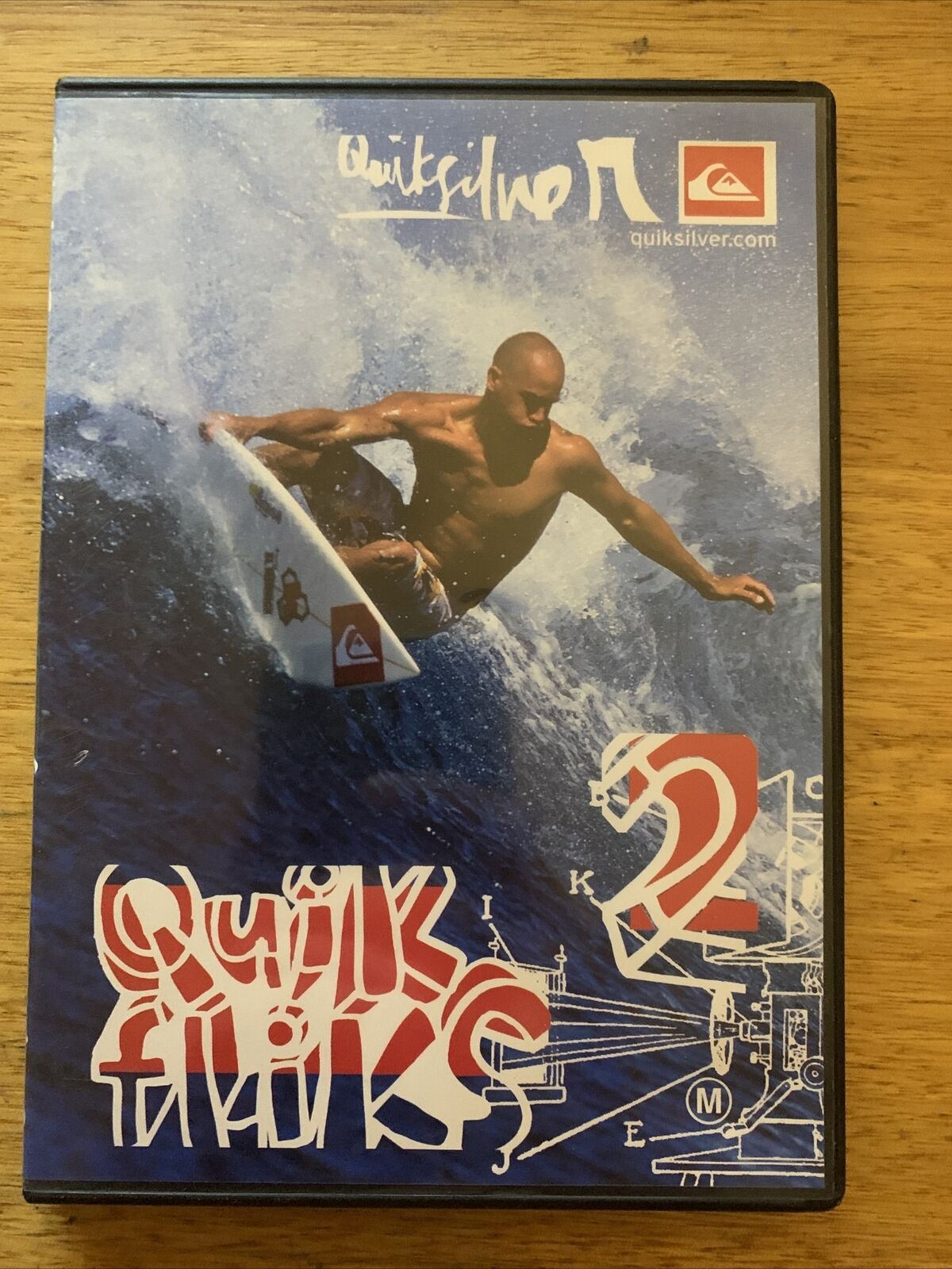 Quicksilver Quik Fliks 2 (DVD, 2004) All Regions - over 3 hours Surfing