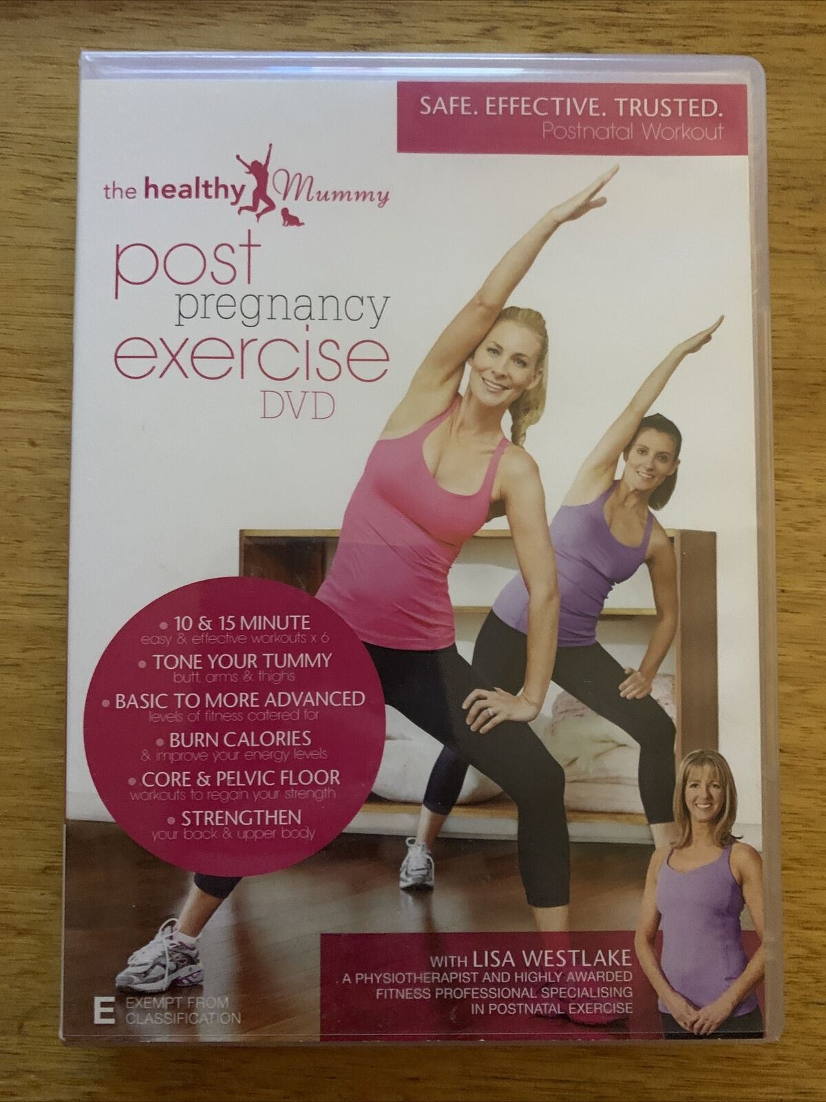 Healthy Mummy: Post Pregnancy Exercise (DVD) Burn Calories, Strengthen Waist