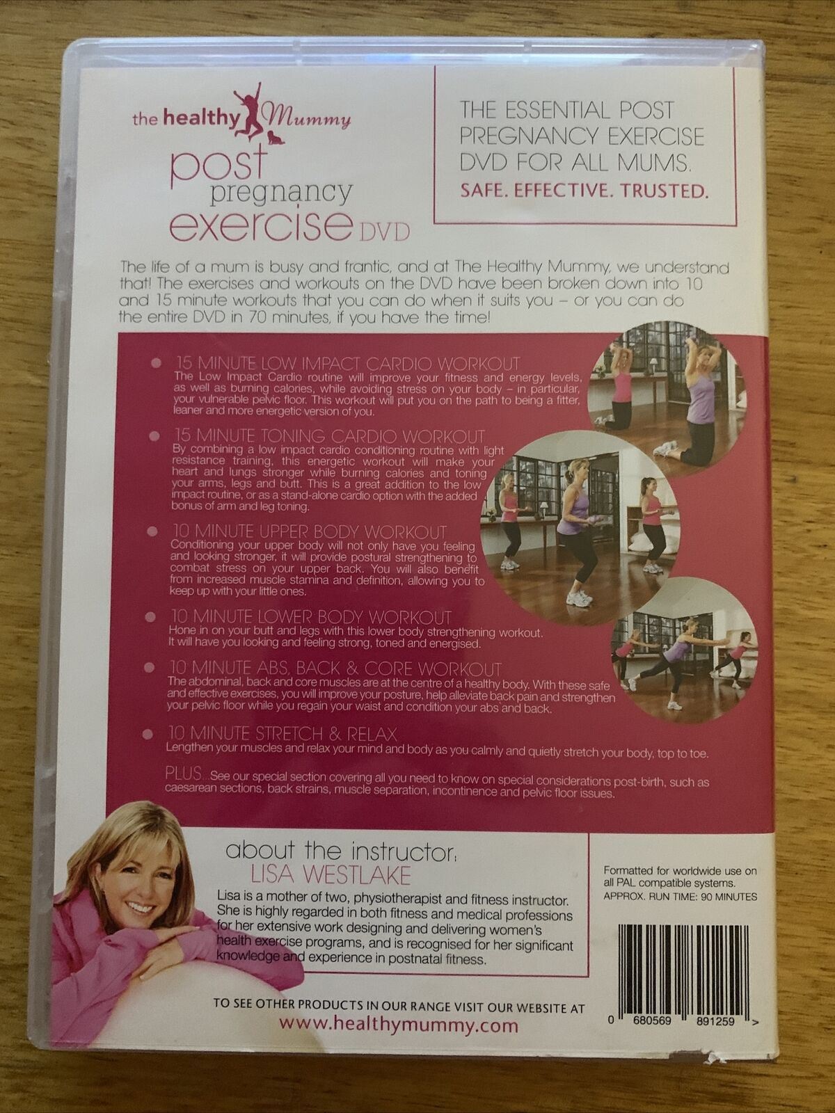Healthy Mummy: Post Pregnancy Exercise (DVD) Burn Calories, Strengthen Waist