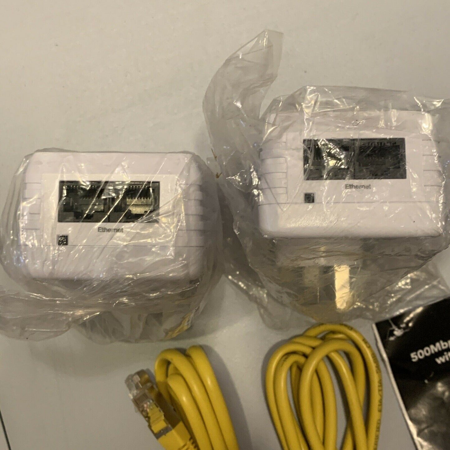 NetComm Wireless NP505F Powerline Adapters with AC Pass-through 500 Mbps