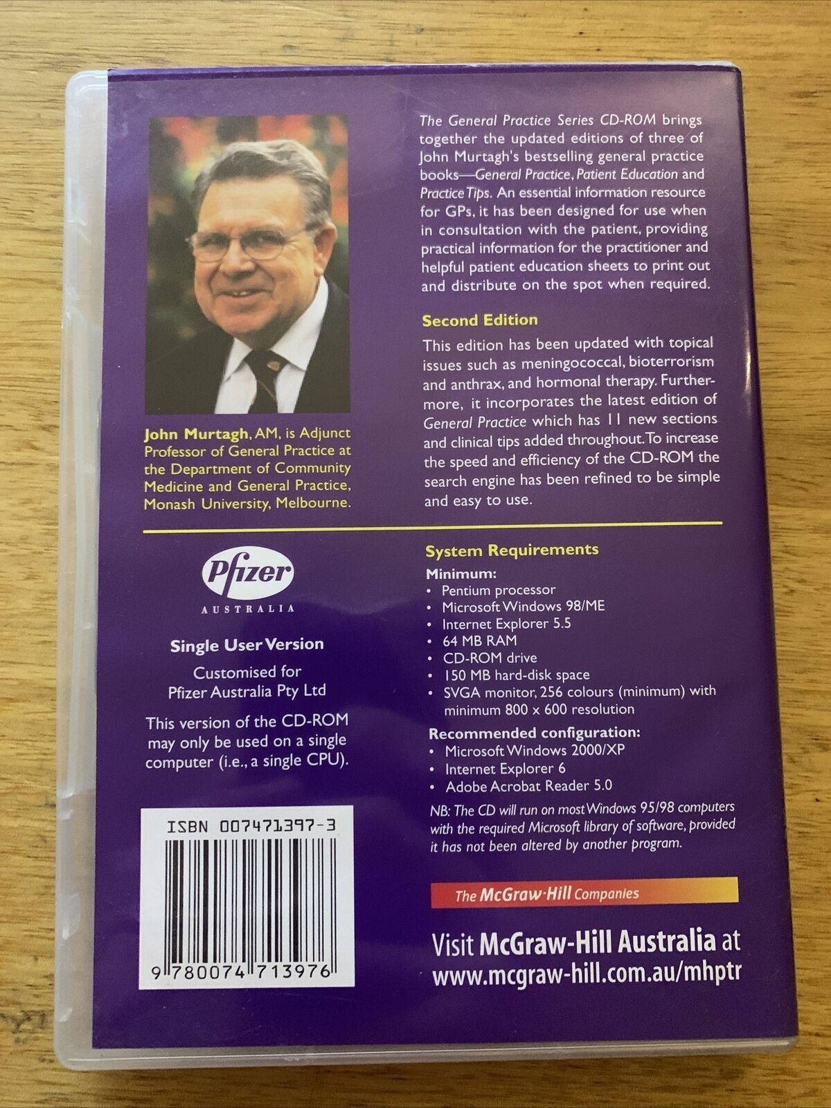 Pfizer The General Practice Series Second Edition - Reference For GPs PC CDROM