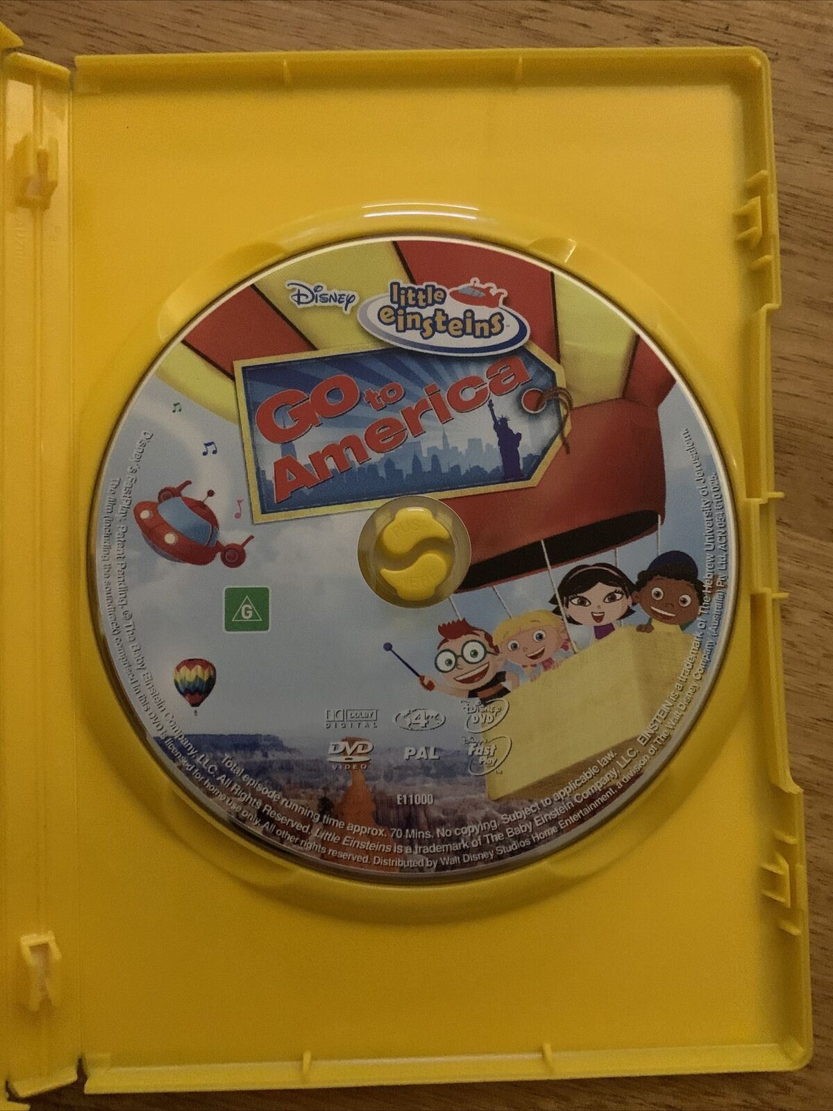 Little Einsteins - Go To America (DVD) Region 2&4