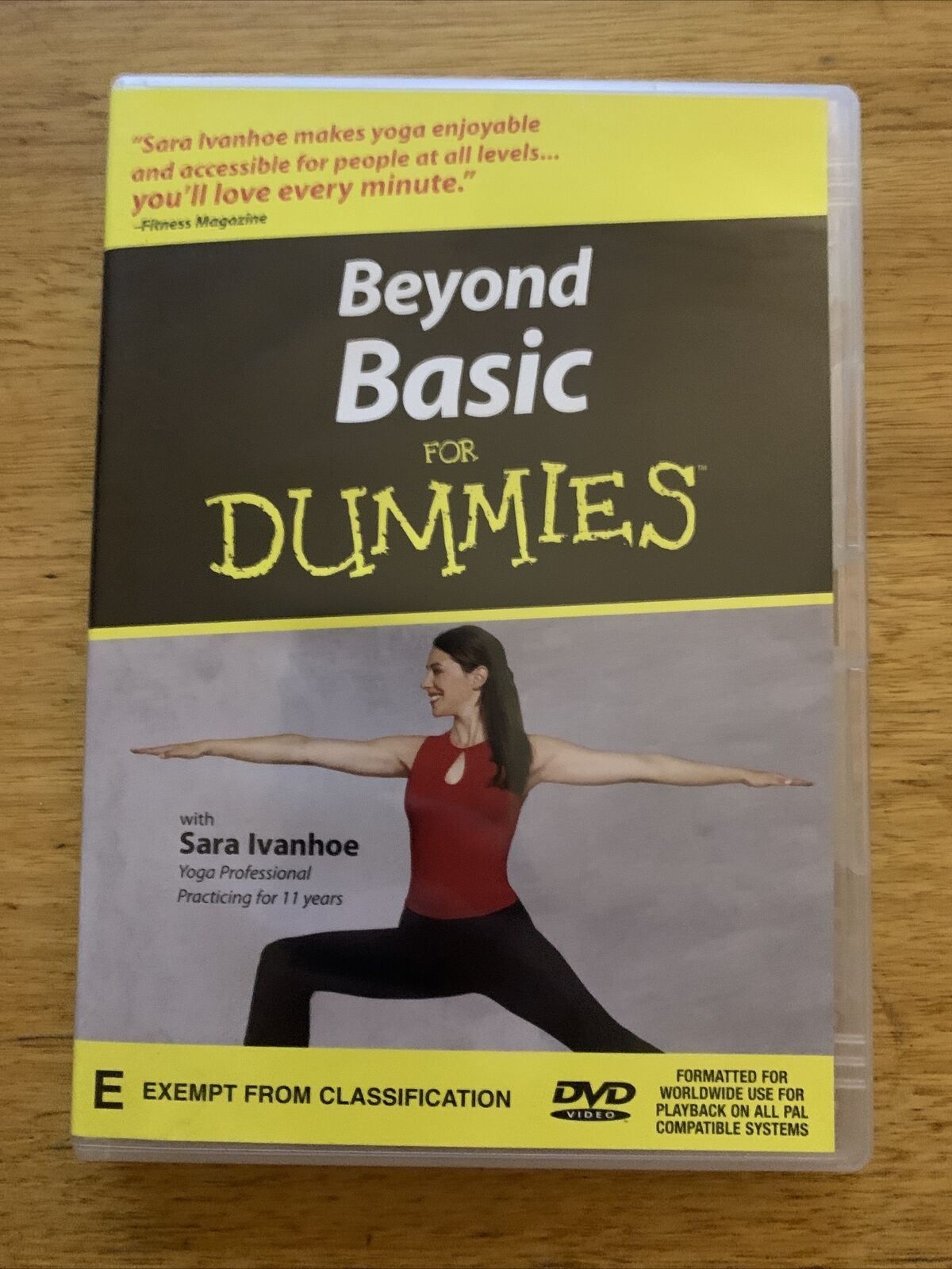 Beyond Basic Yoga for Dummies (DVD) Sara Ivanhoe – Retro Unit