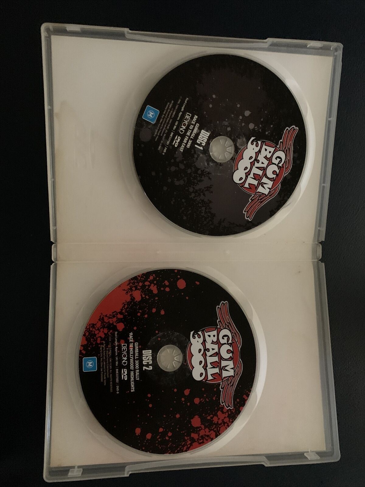 Gum Ball 3000 - Race to the Far East (DVD, 2009) David Hasselhoff