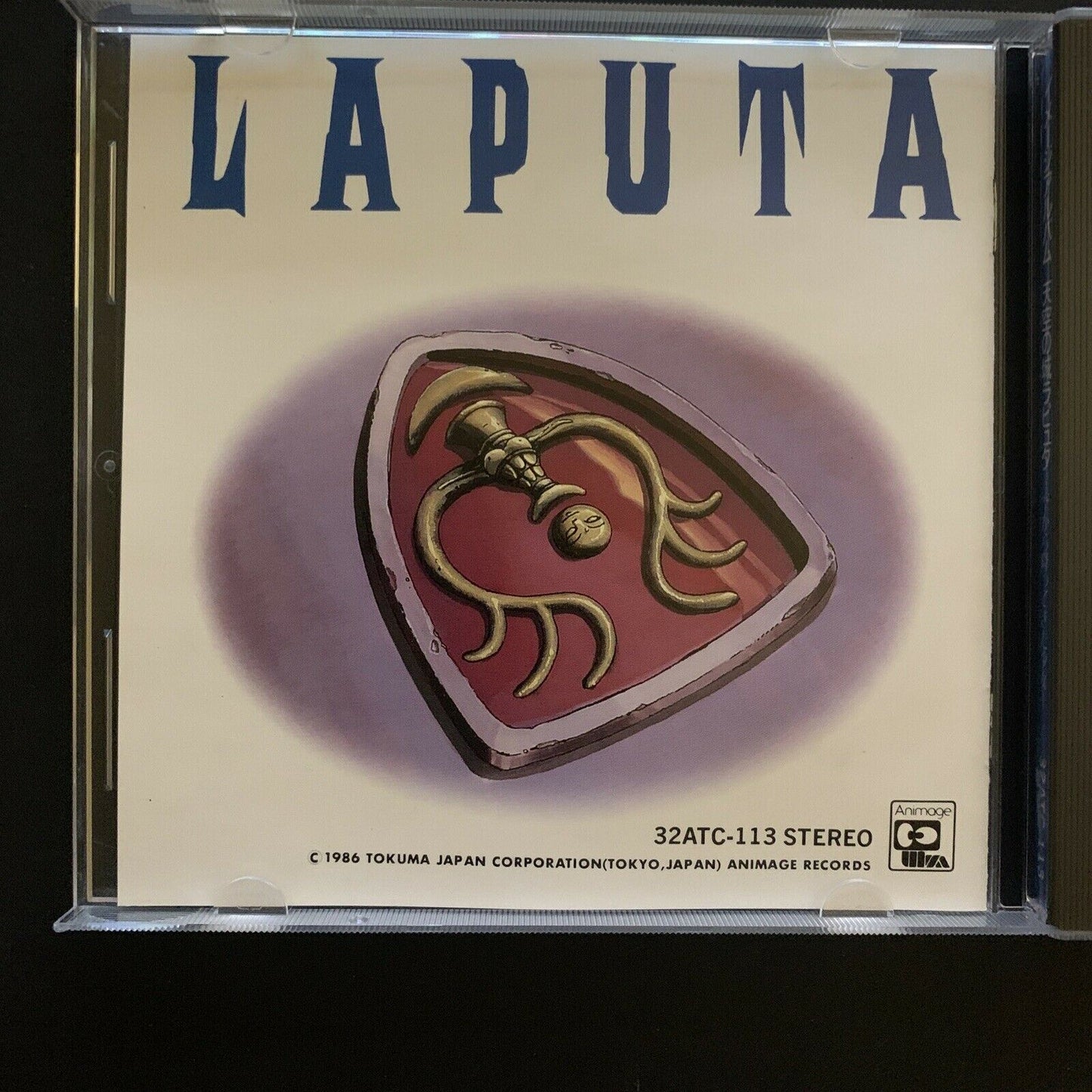 Laputa: Castle in the Sky by Original Soundtrack (CD, 1986, Studio Ghibli)
