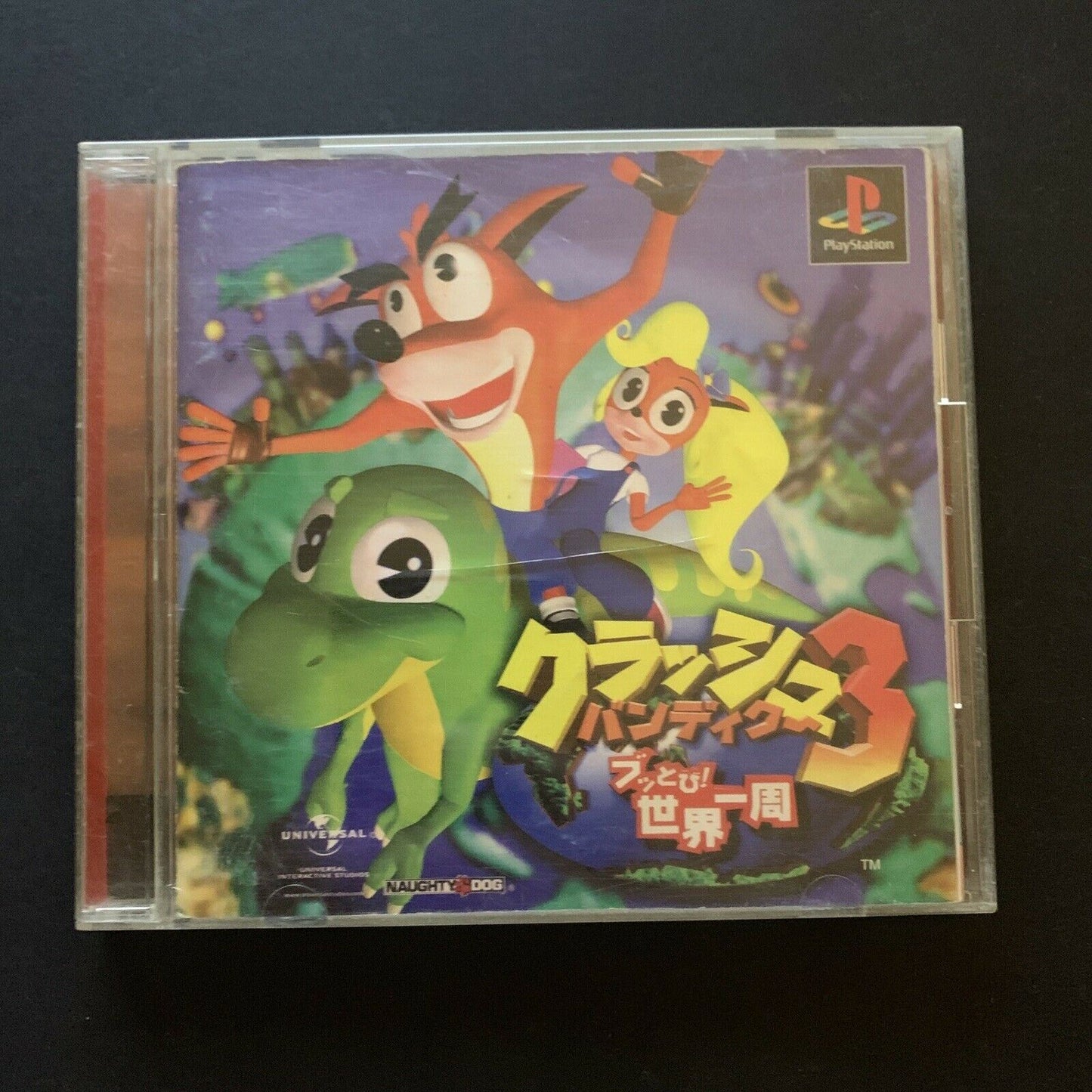 Crash Bandicoot 3 - PS1 PlayStation NTSC-J Japan with Manual Platformer Game