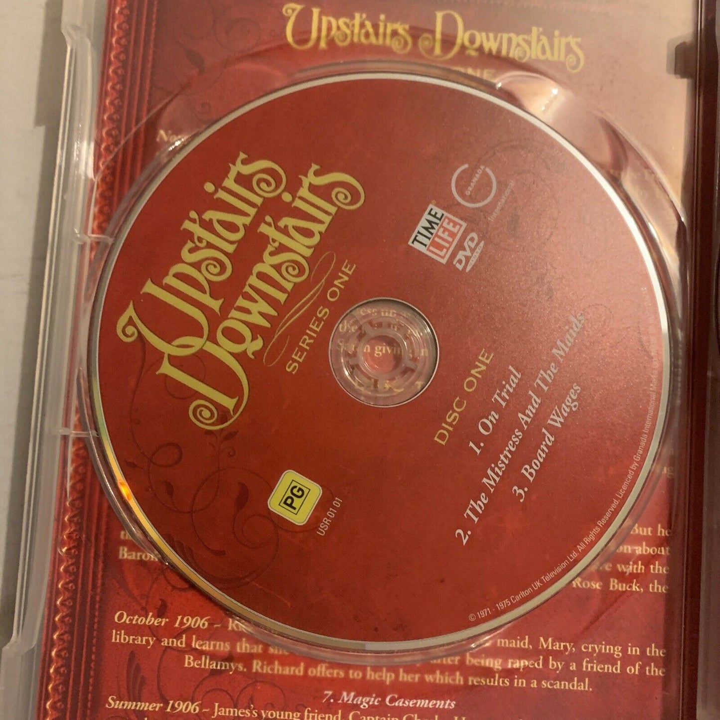 Upstairs Downstairs : Series 1 (DVD, 1971) Gordon Jackson, Region 4