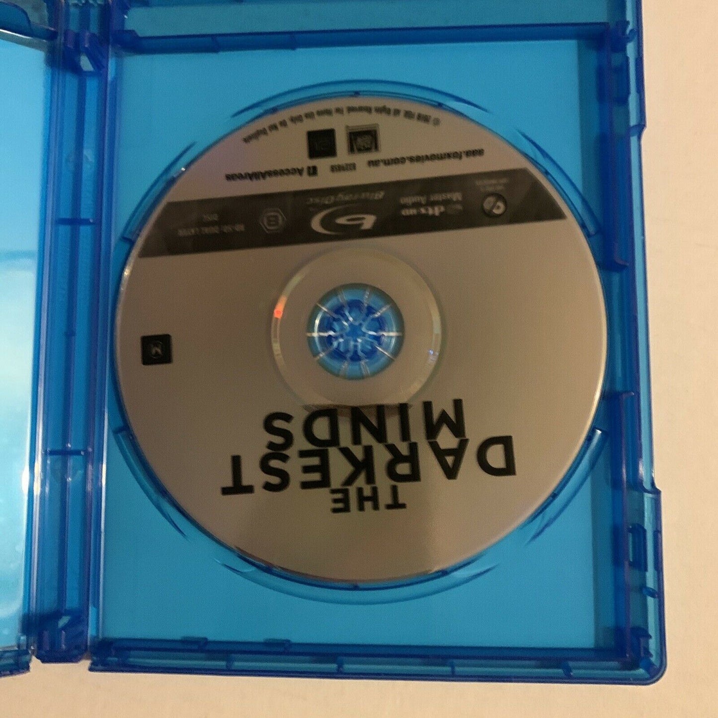 The Darkest Minds (Bluray, 2018) Amandla Stenberg, Mandy Moore. Region B