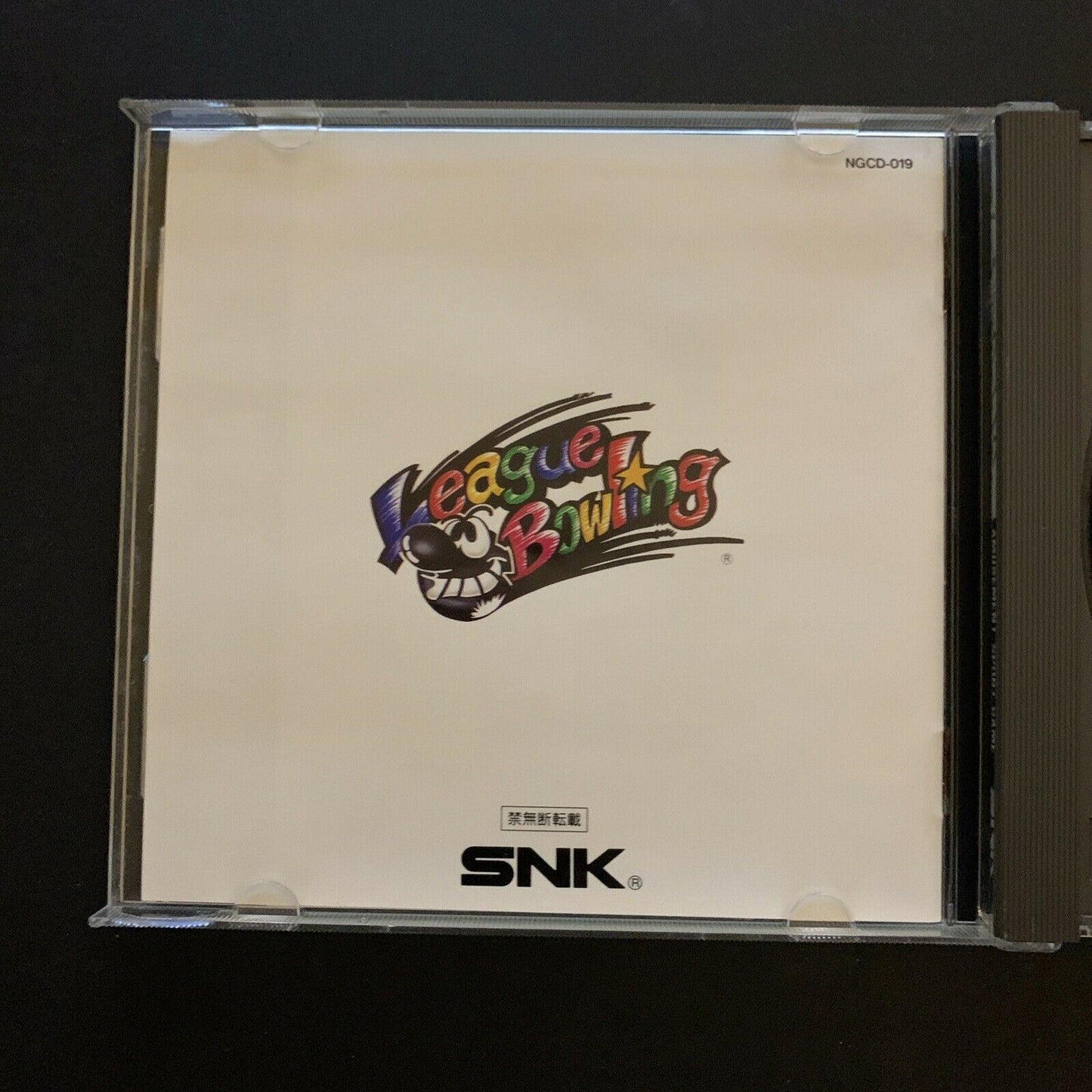 League Bowling - Neo Geo CD Japan SNK 1990 Bowling Game