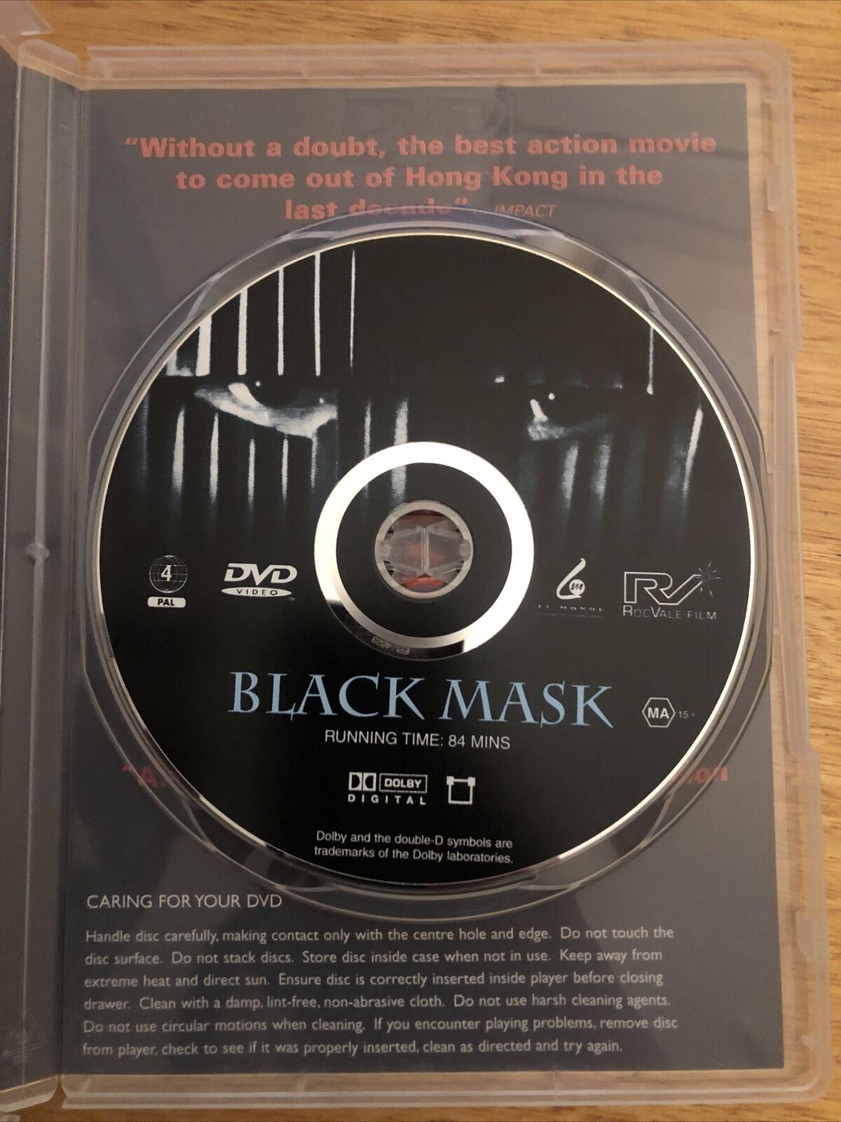 Black Mask (DVD, 1996) Jet Li, Ching Wan Lau, Karen Mok