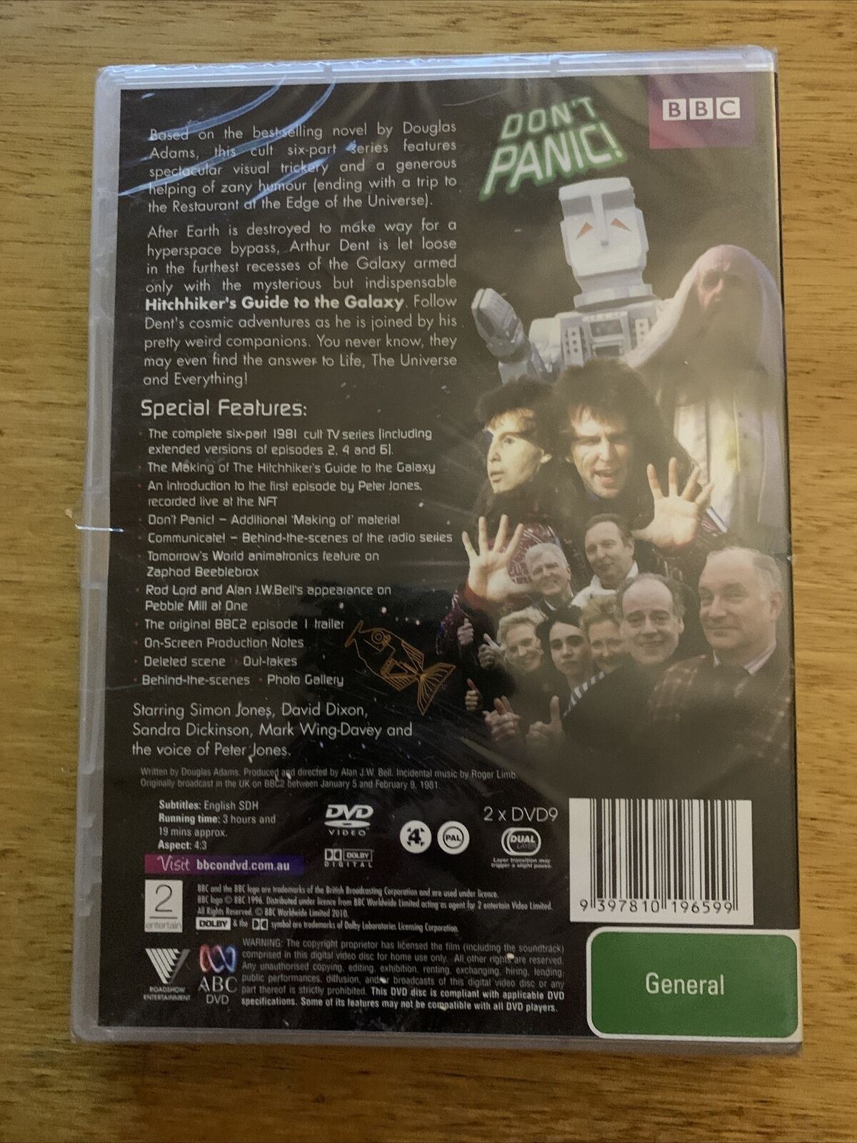 *New Sealed* The Hitchhikers Guide To The Galaxy (DVD, 1981) BBC Series. Region4