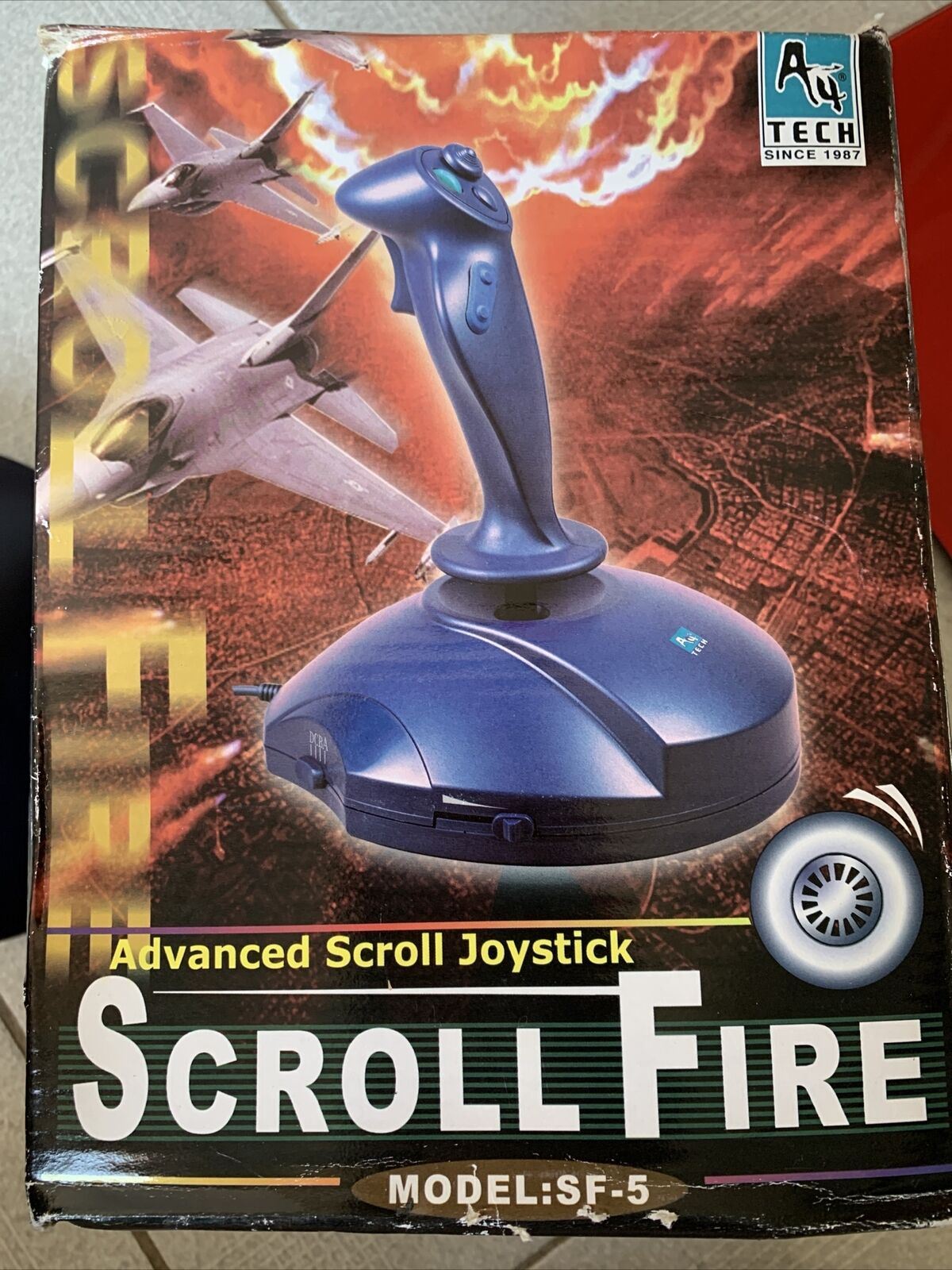 Scroll Fire SF-5 Advanced Scroll Joystick for PC Gameport