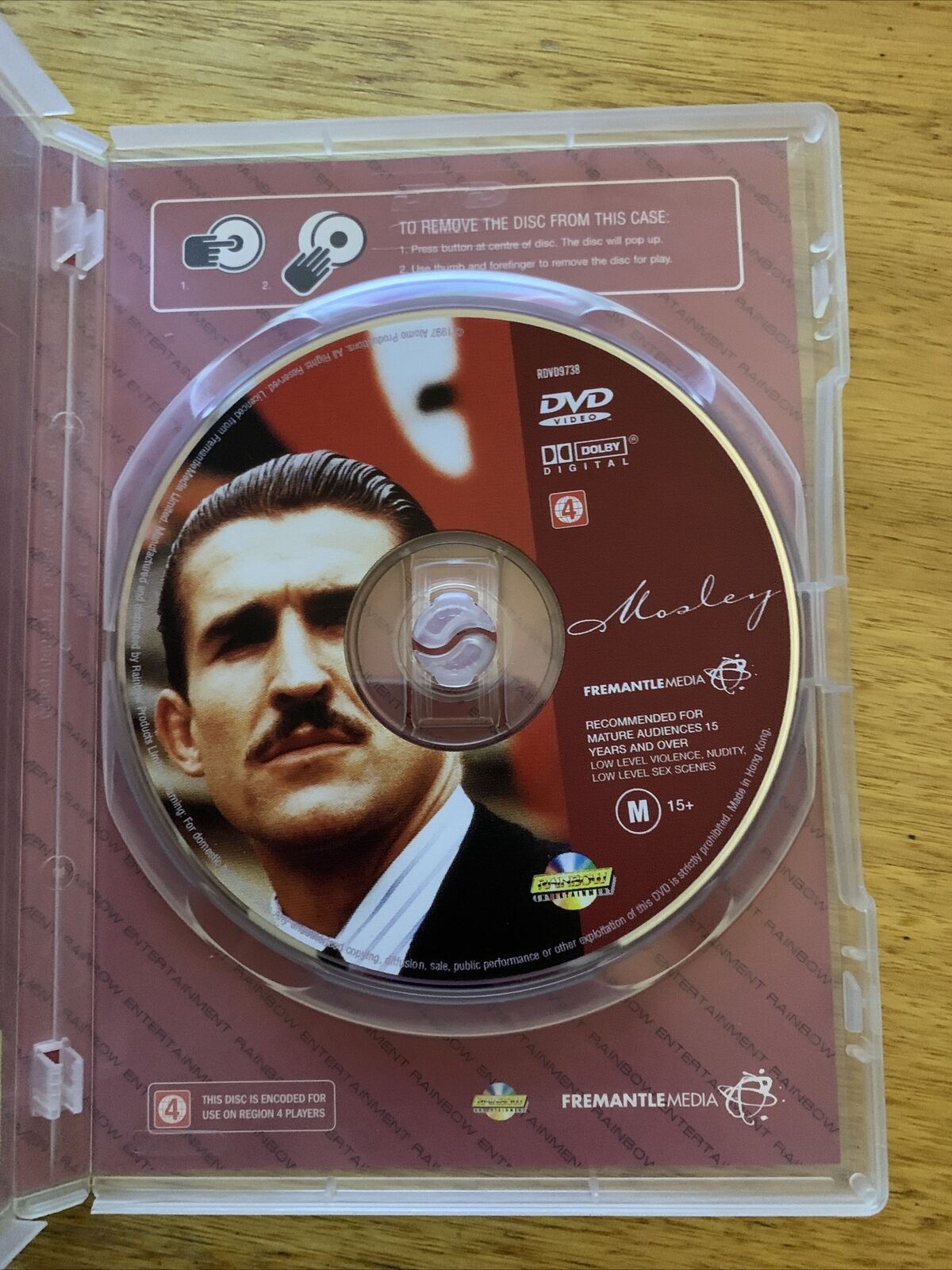 Mosley (DVD, 1998) Based on a True Story - Jonathan Cake, Jemma Redgrave