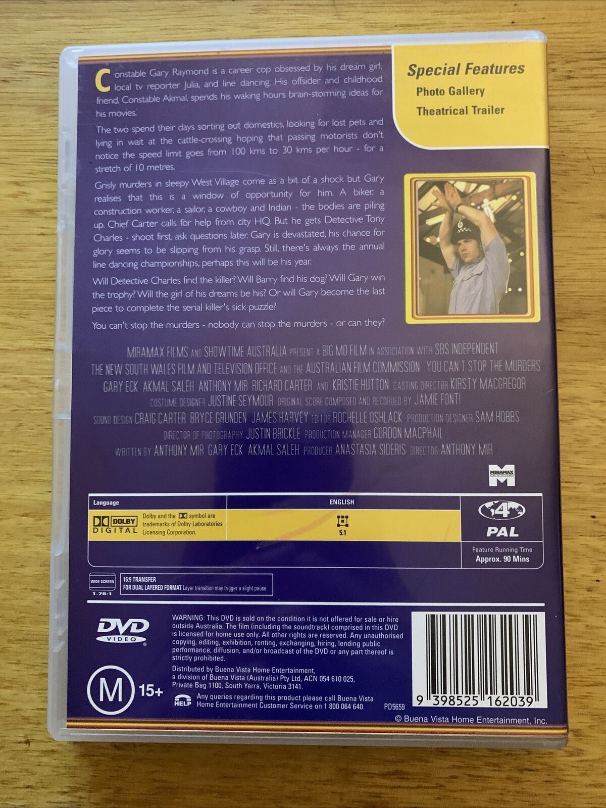 You Can't Stop The Murders (DVD, 2003) Gary Eck, Akmal Saleh. Region 4&2