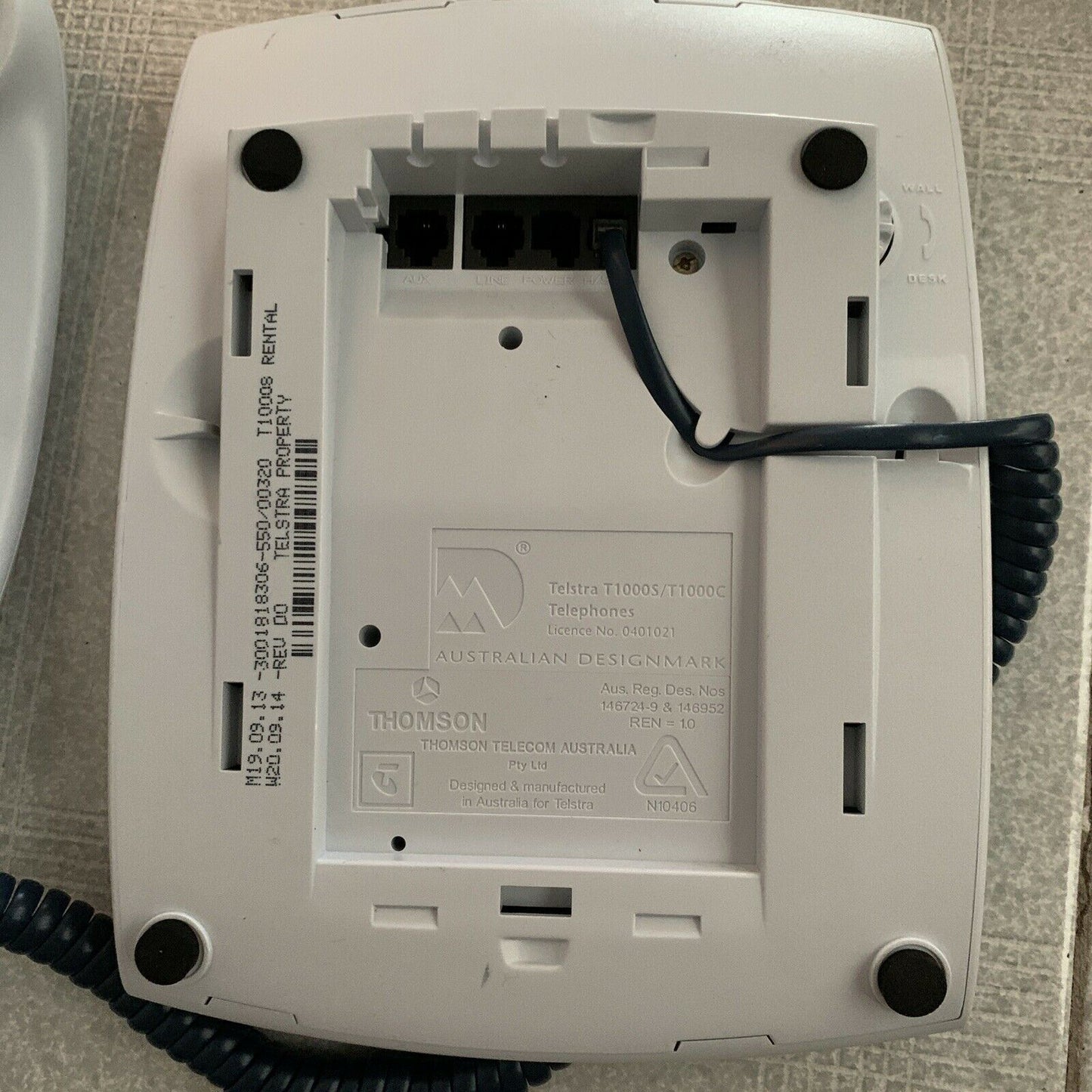 Telstra T1000S Touchphone Corded Telephone Home Phone