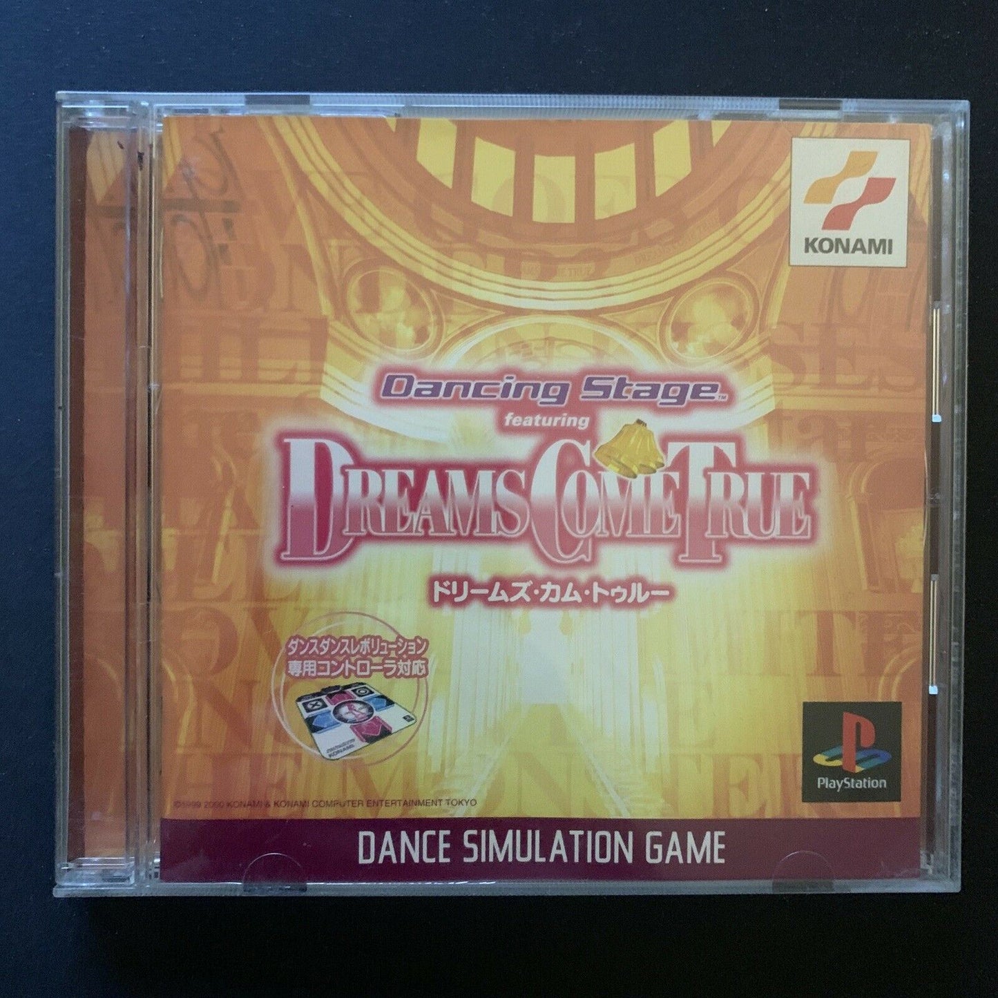 Dancing Stage Dreams Come True - PS1 NTSC-J Japan Dance Dance Revolution Game
