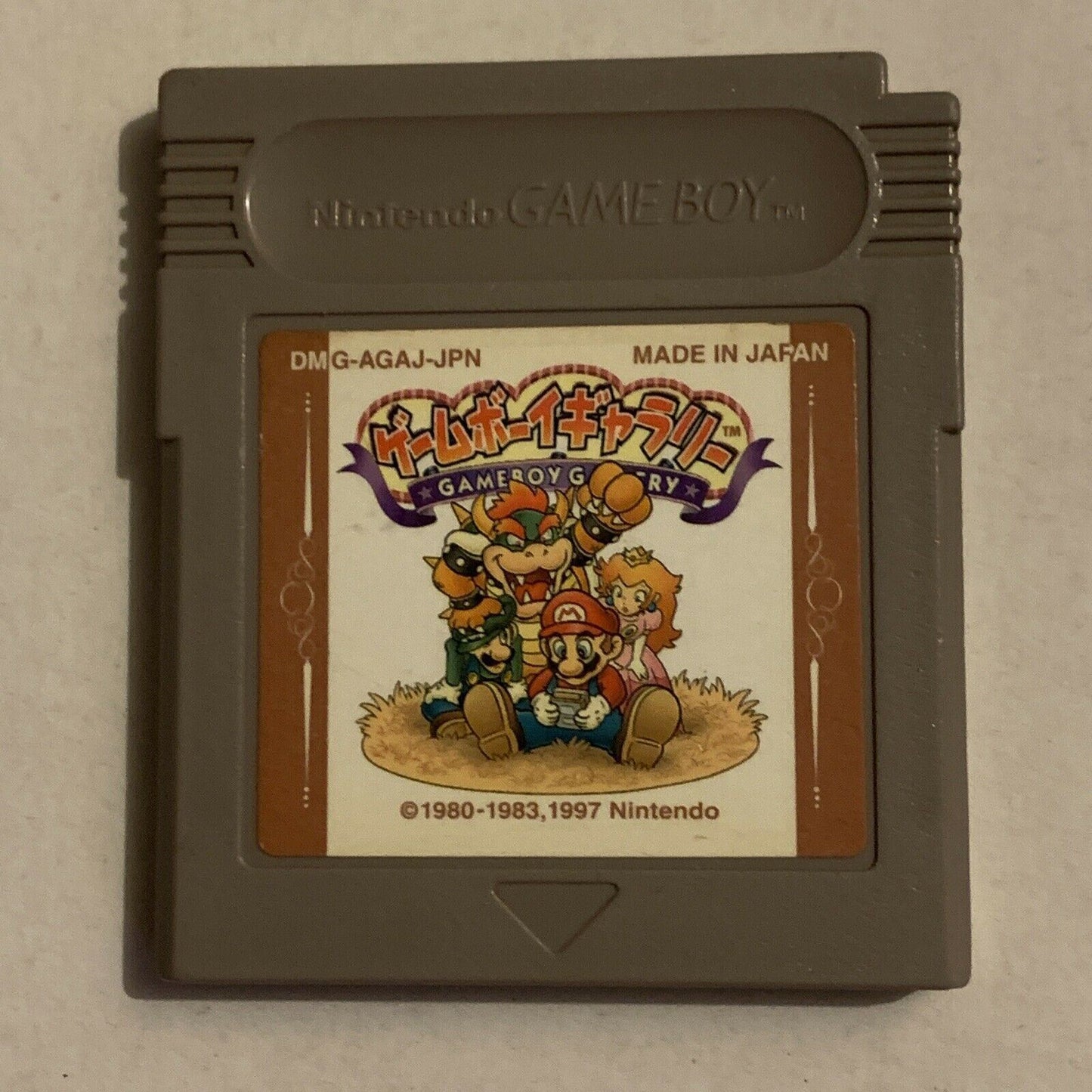 Game & Watch Gallery-DMG-AGAJ-JPN-Nintendo Game Boy-1997 Japanese Version