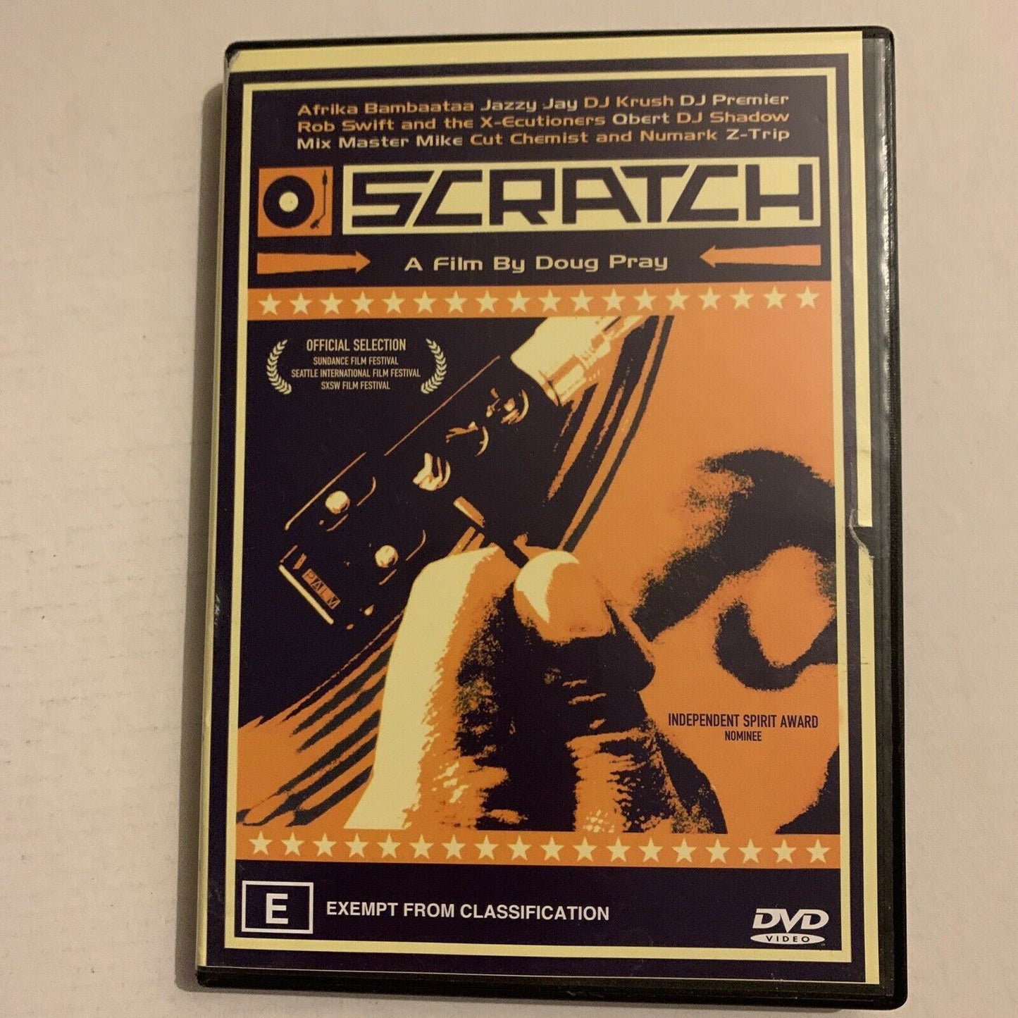 Scratch (DVD, 2001) The Allies, A-Trak, Craze. Music Documentary. Region 4