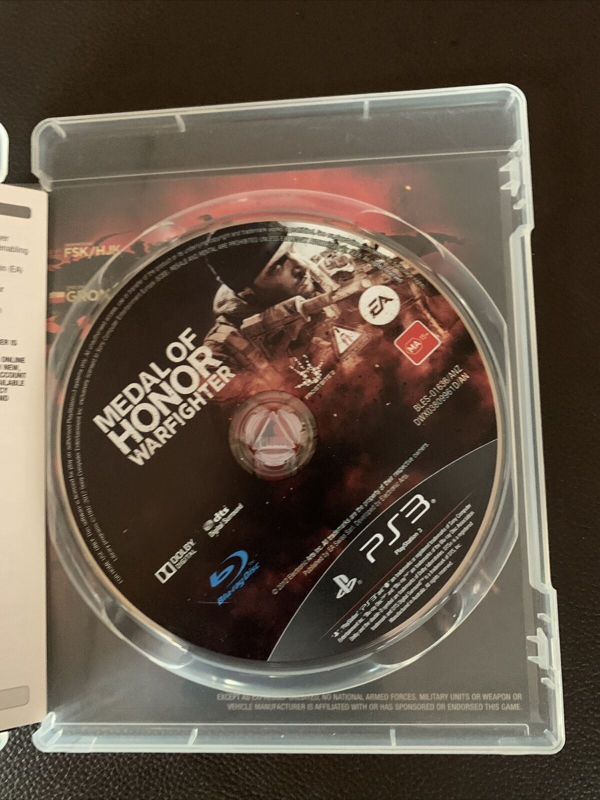 Medal of Honor: Warfighter Limted Edition - Playstation 3 PS3 Game with Manual