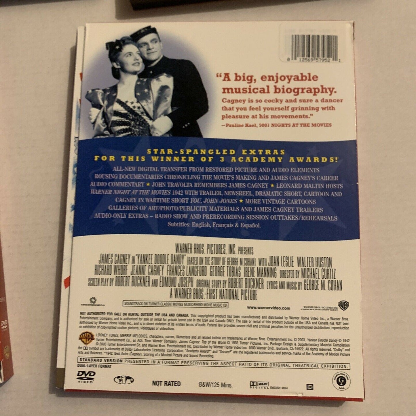 Warner Bros Legends Collection: Flynn / Cagney / Bogart (DVD, 7-Disc) Region 4,1