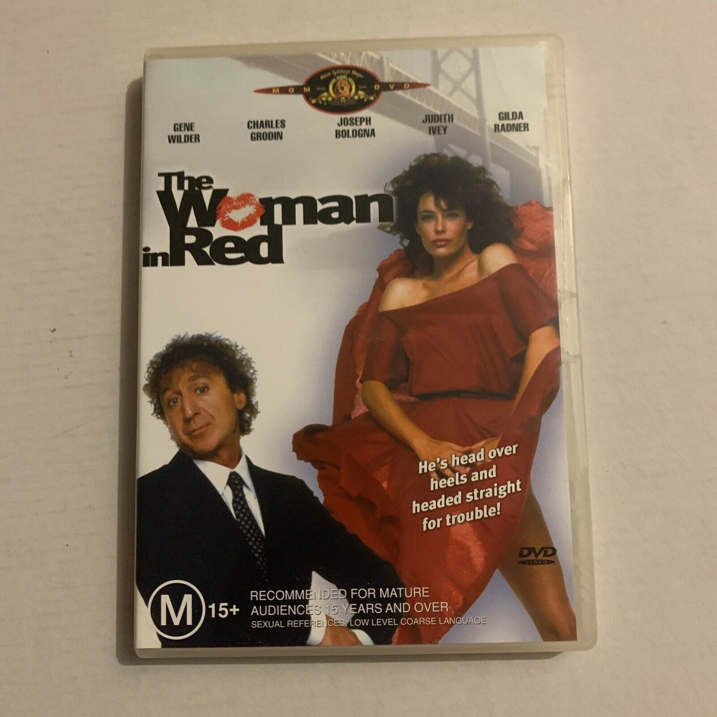 Woman In Red (DVD, 1984) Gene Wilder, Kelly LeBrock Region 4,2