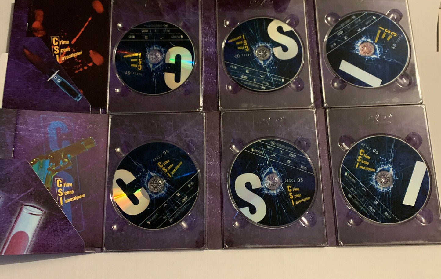 CSI: Crime Scene Investigation : Complete Series 1 (DVD, 2002, 6-Disc) Region 4