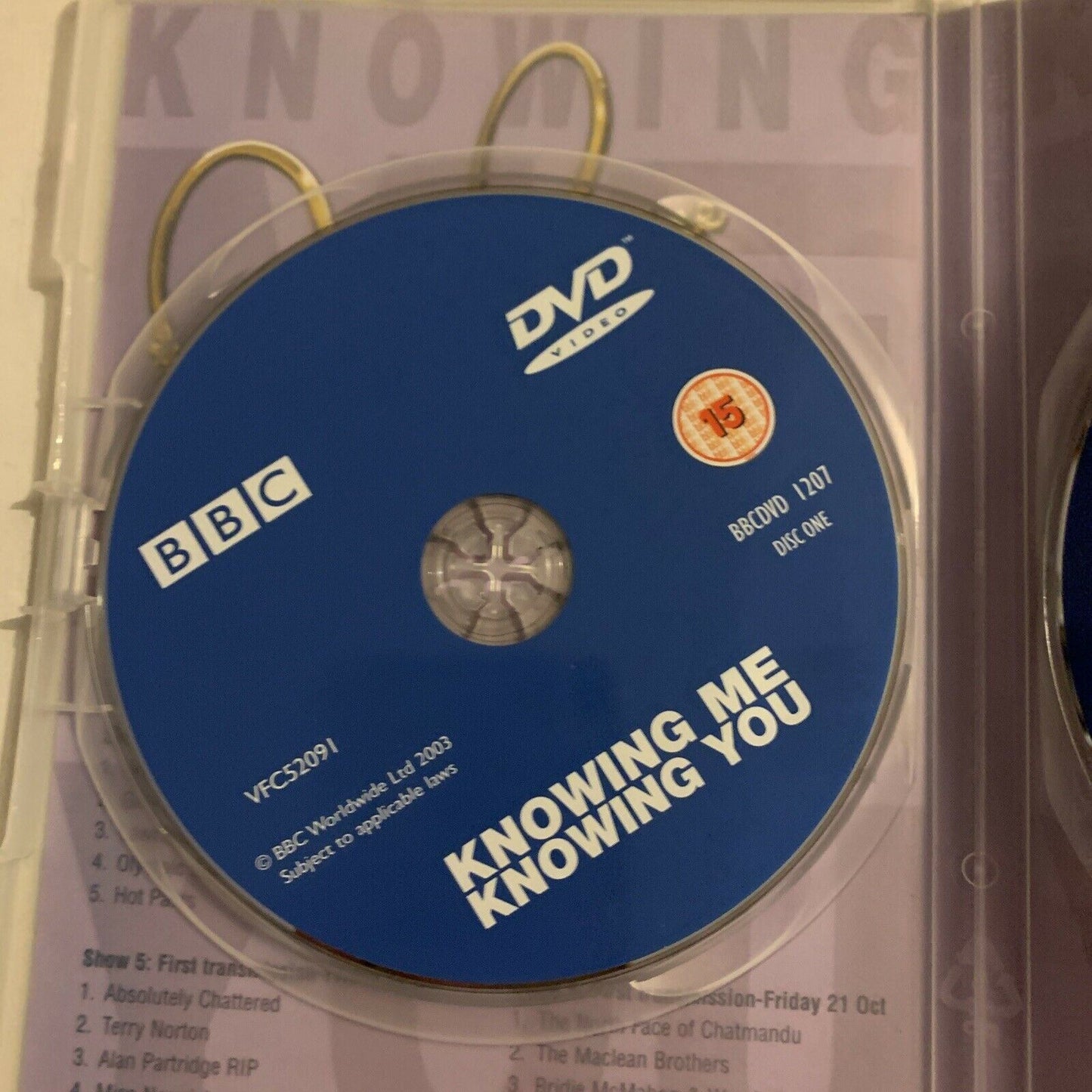 Knowing Me Knowing You With Alan Partridge - Complete Series (DVD, 1994, 2-Disc)