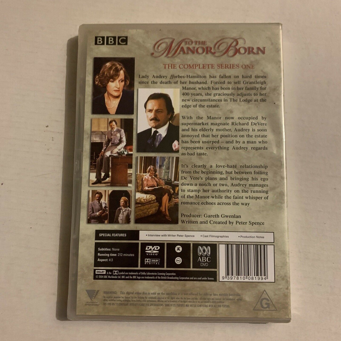 *New Sealed* To The Manor Born : Series 1 (DVD, 2004, 2-Disc Set) Region 4