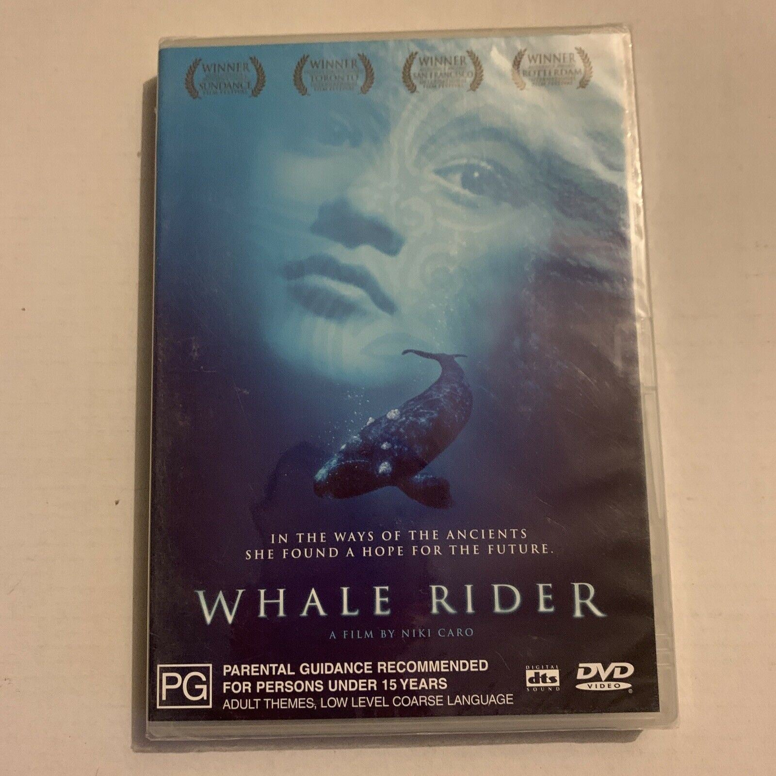 New Sealed Whale Rider Dvd 2002 Keisha Castle Hughes Region 4 Retro Unit 