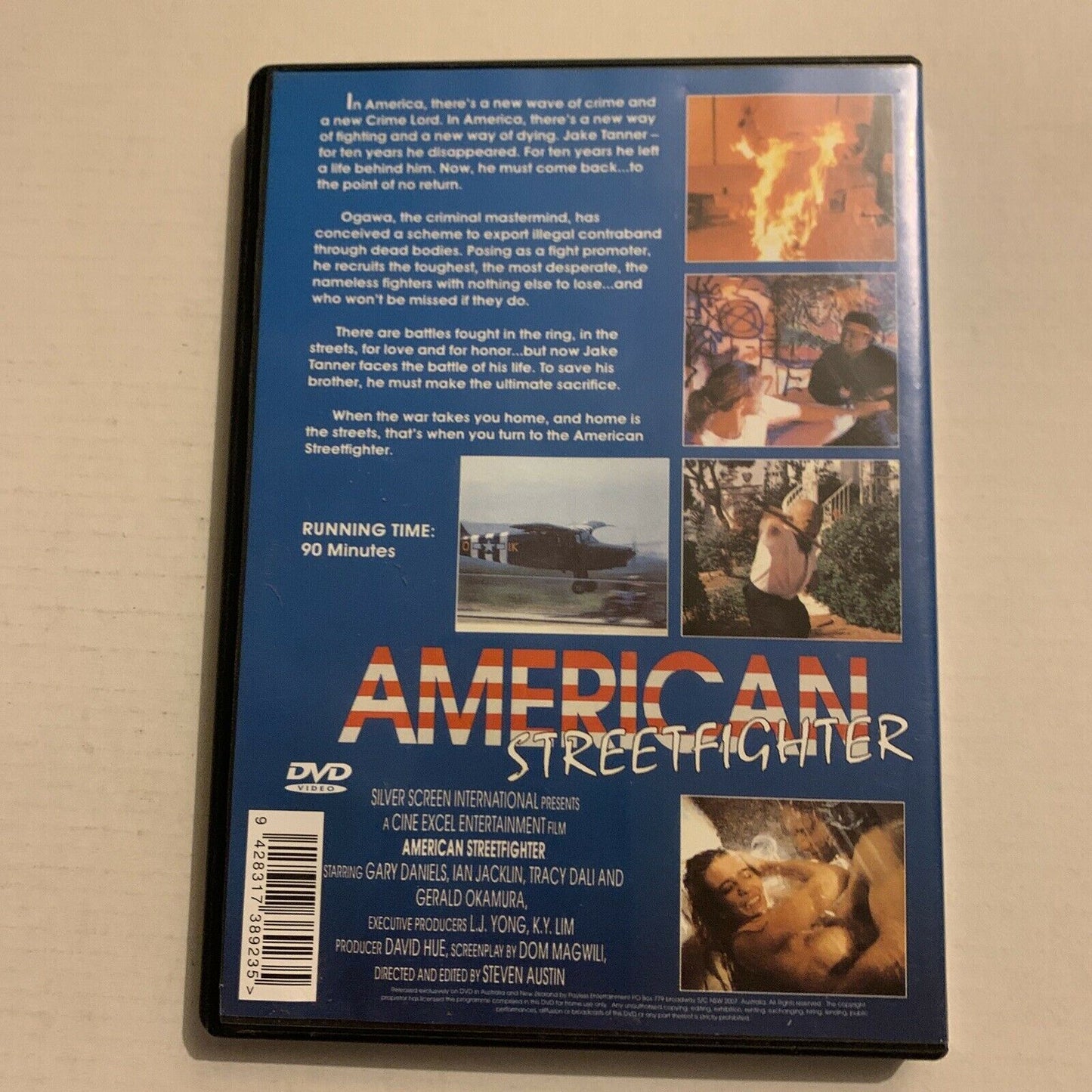 American Streetfighter (DVD, 1992) Gary Daniels. All Regions