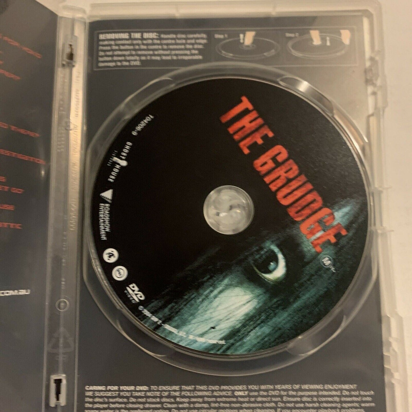 The Grudge (DVD, 2004) Bill Pullman, Clea DuVall, Sarah Michelle Gellar Region4