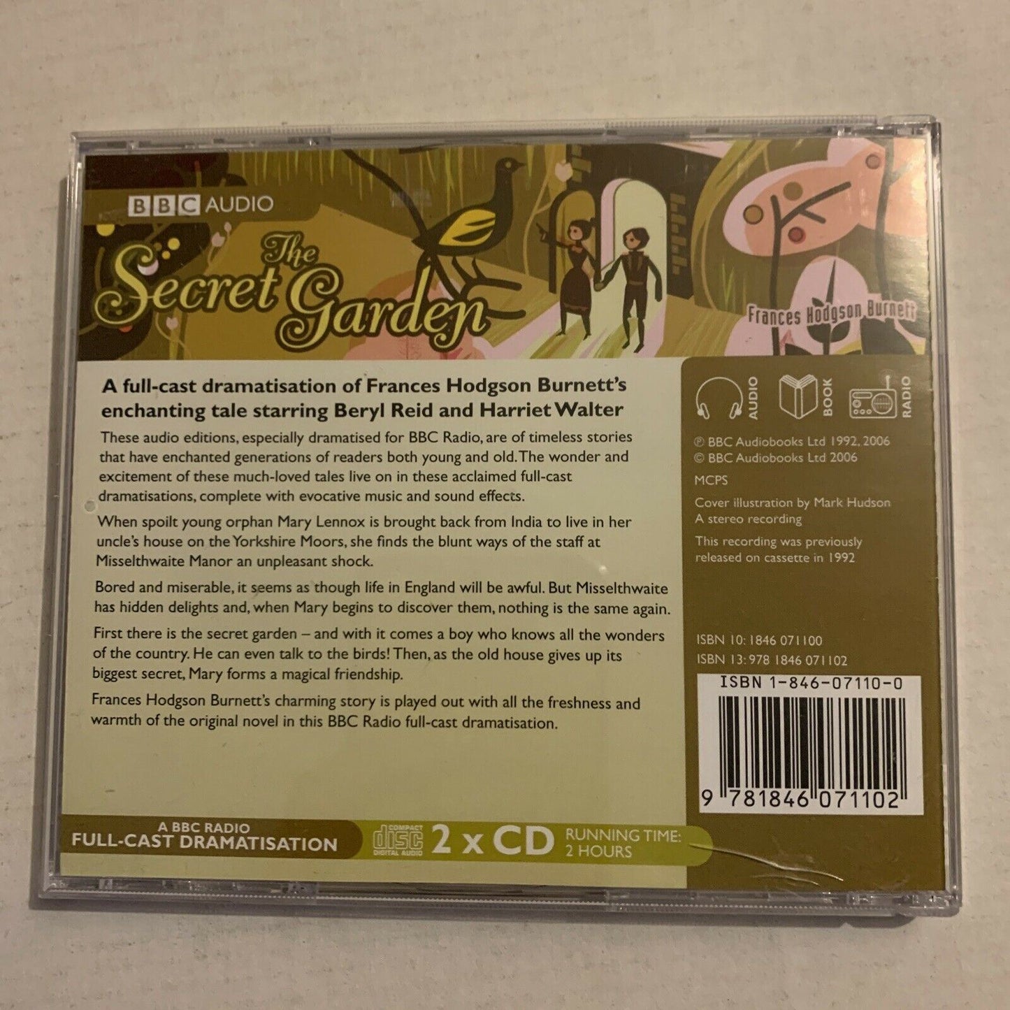 BBC Children's Classics: The Secret Garden by Frances Hodgson Burnett (CD, 2006)