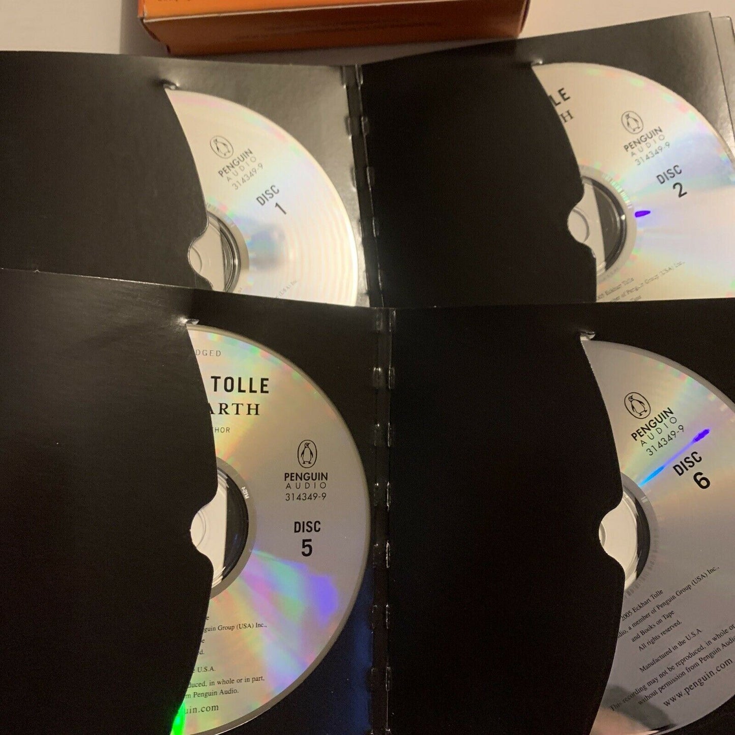 A New Earth: Awakening Your Life's Purpose by Tolle, Eckhart CD-AUDIO 8-Disc