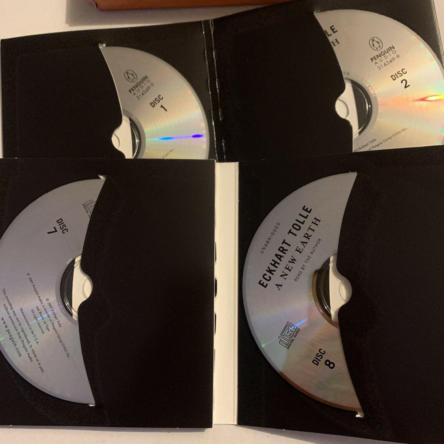 A New Earth: Awakening Your Life's Purpose by Tolle, Eckhart CD-AUDIO 8-Disc