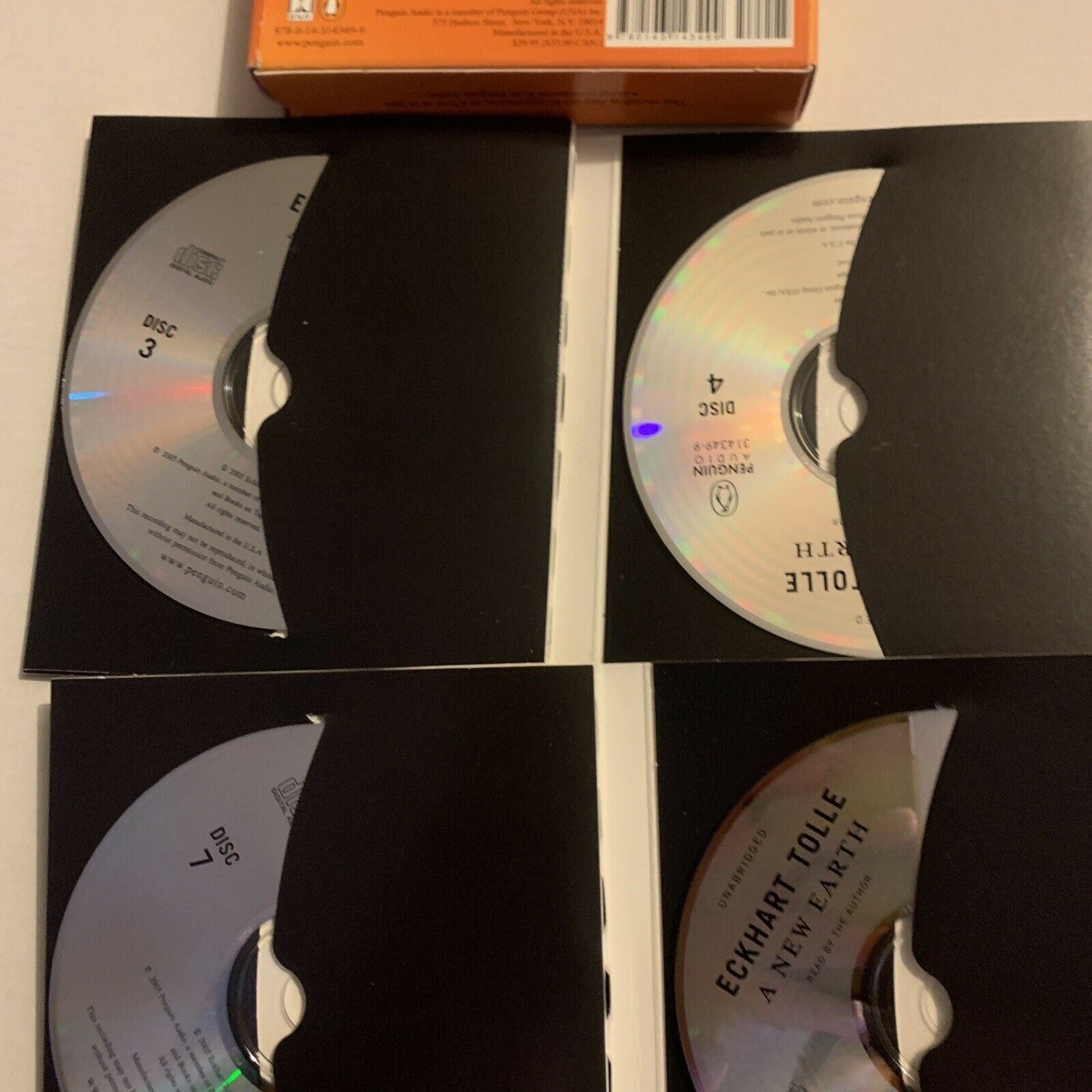 A New Earth: Awakening Your Life's Purpose by Tolle, Eckhart CD-AUDIO 8-Disc