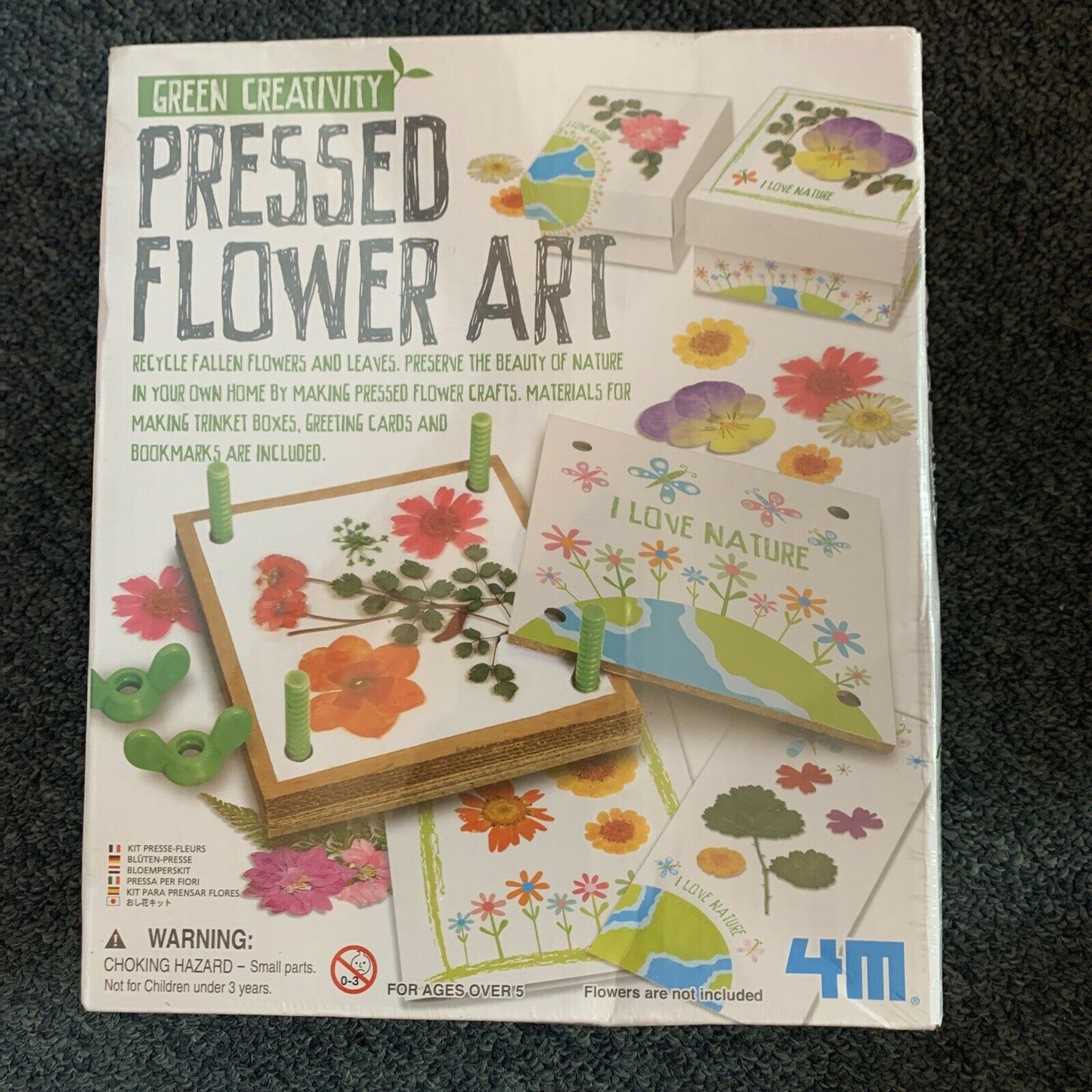 *New Sealed* 4M Green Creativity - Pressed Flower Art