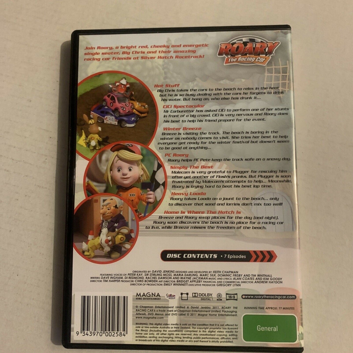Roary The Racing Car - Ready Set Go (DVD, 2011) All Regions NEW