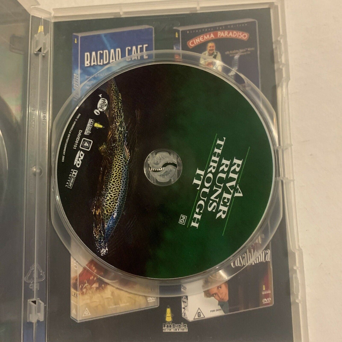 A River Runs Through It (DVD, 1992) Brad Pitt Region 4