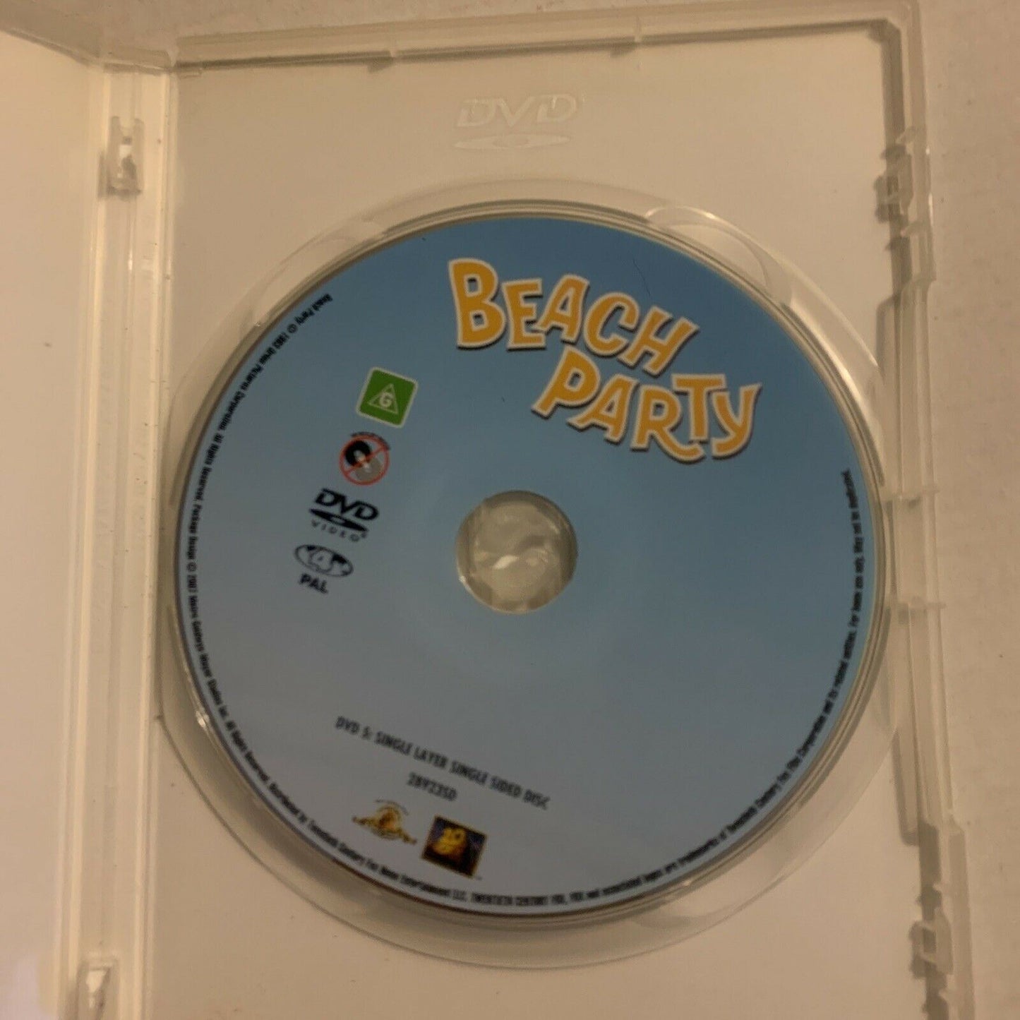 Beach Party (DVD, 1963) Bob Cummings, Dorothy Malone. Region 4&2