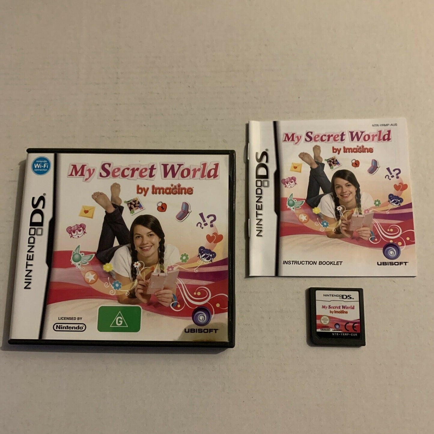 My Secret World - Nintendo DS With Manual (3DS Compatible)