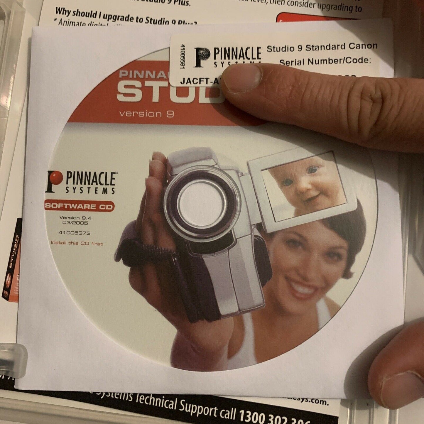 Pinnacle Studio - Version 9 PC CDROM