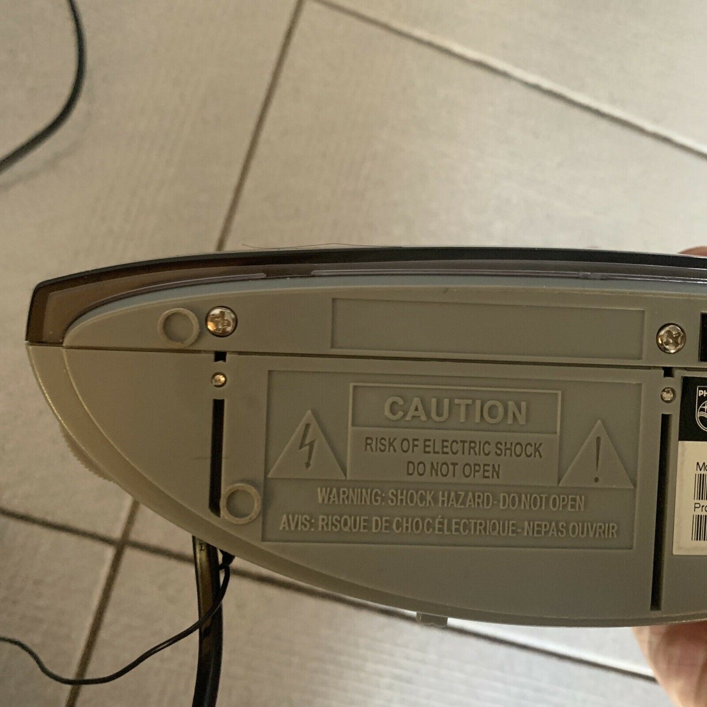 Philips AJ3540/79 Clock Alarm AM/FM Radio