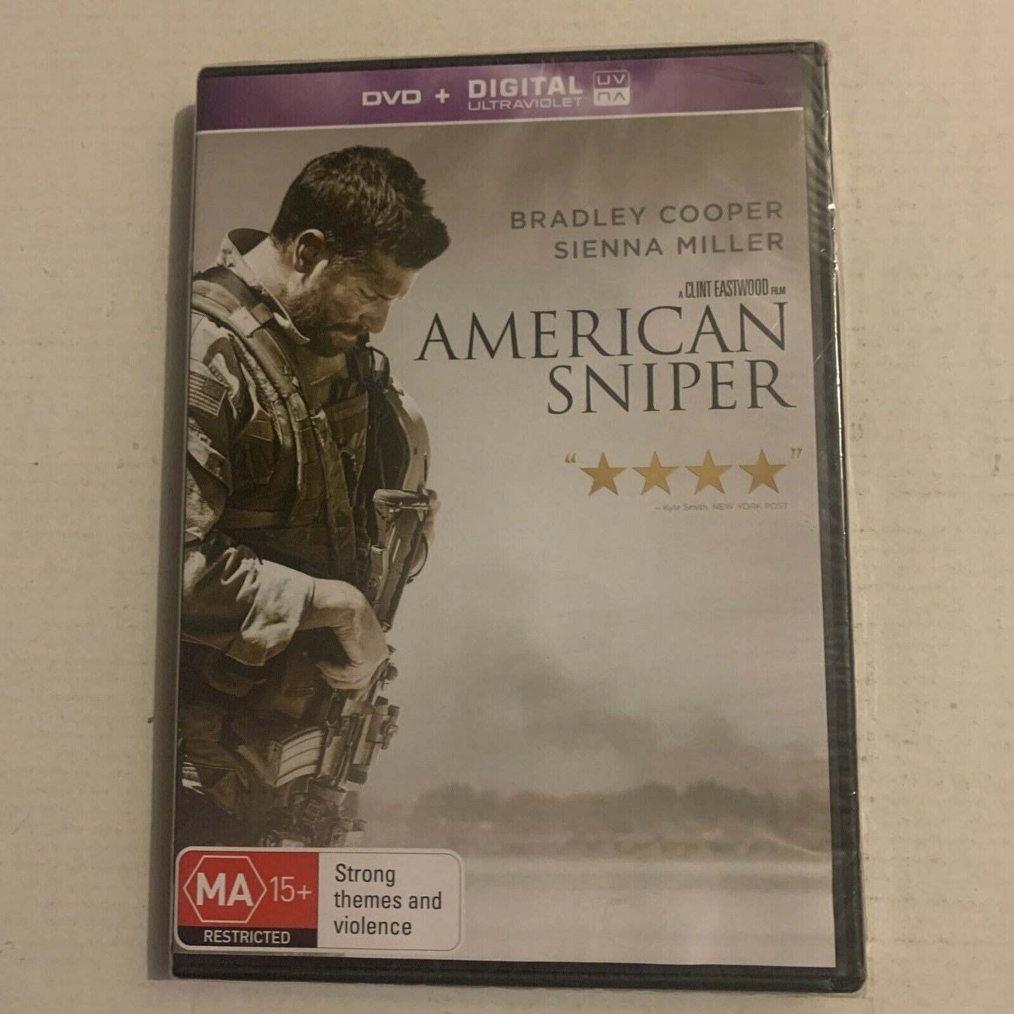 *New Sealed* American Sniper (DVD, 2014) Bradley Cooper Region 4