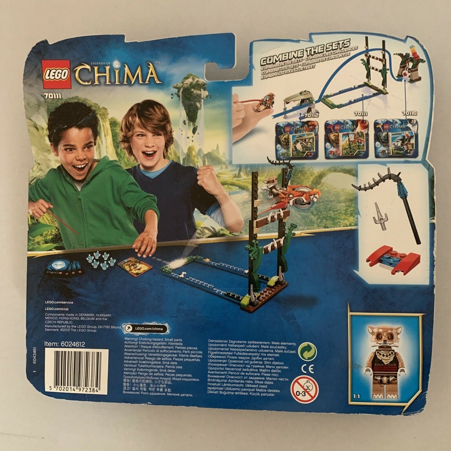 *New* LEGO Legends of Chima 70111 Swamp Jump Furty