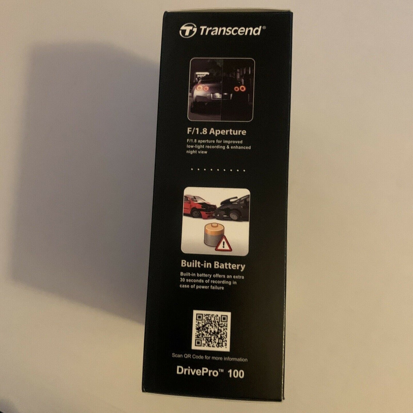*New* Transcend DrivePro 100 - Car Video Recorder Dashcam Full HD