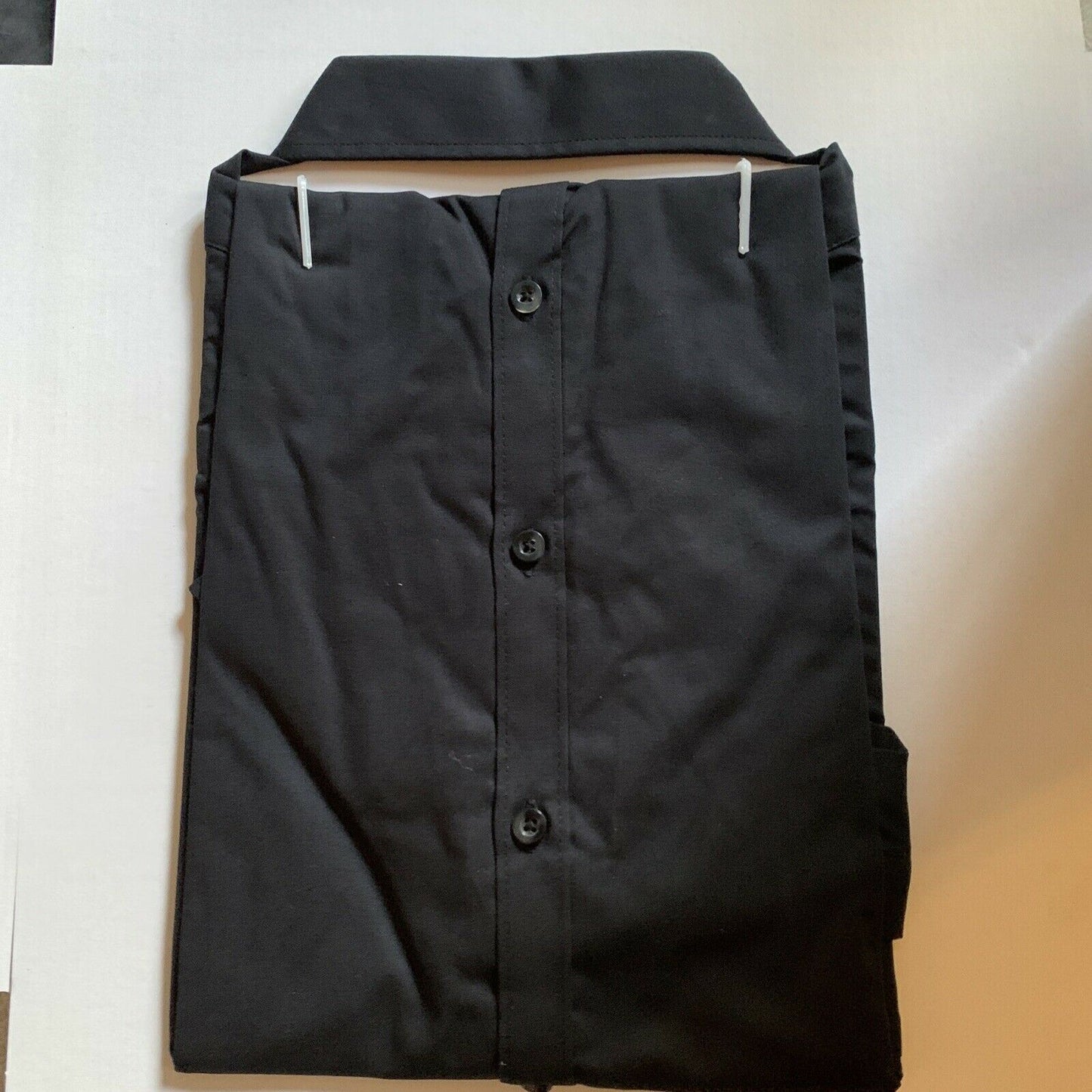 *New* Ladies Casual Long Sleeve Shirt Black Size: 8 Style: W53