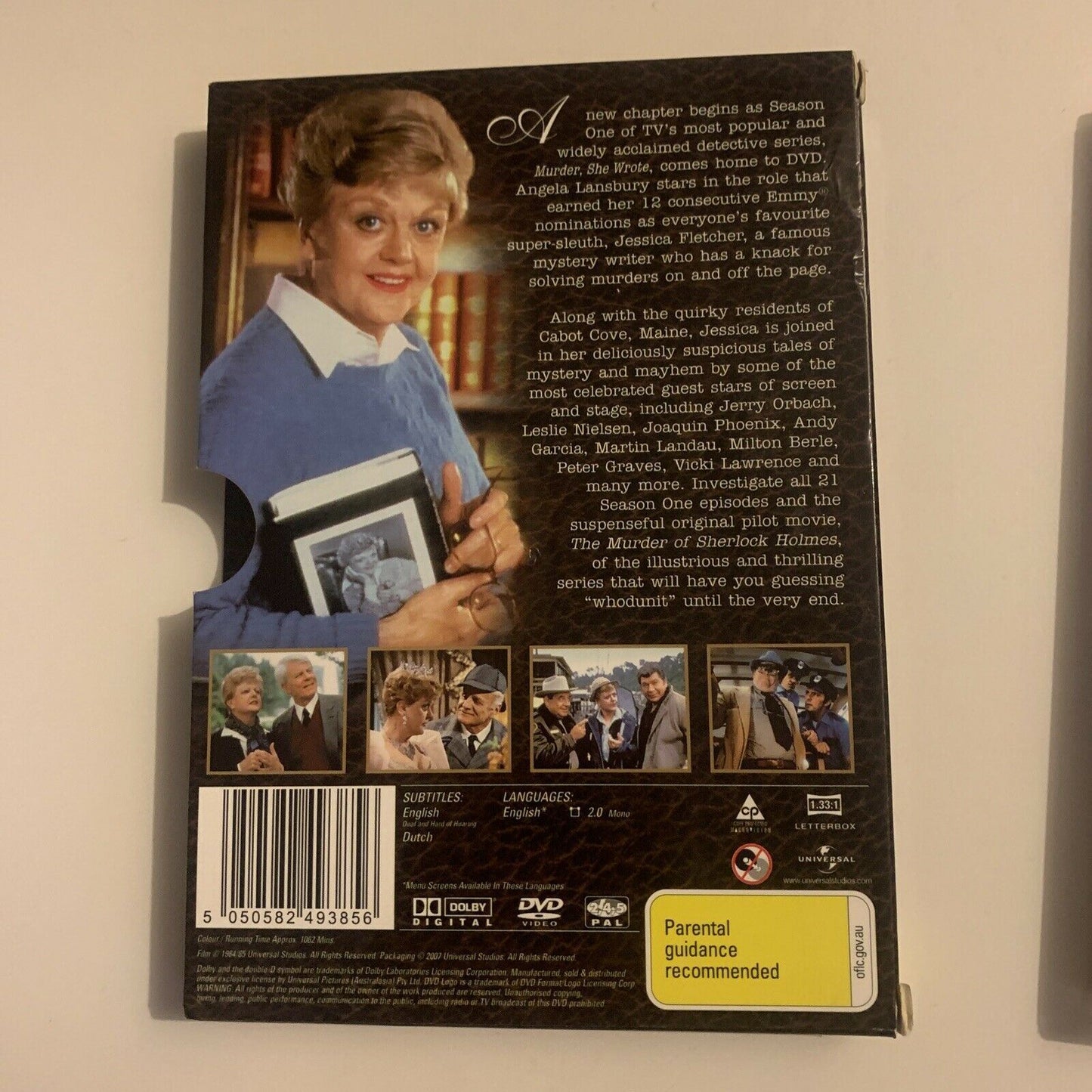 Murder She Wrote : Season 1 (DVD, 1985, 6-Disc) Angela Lansbury Region 4&2